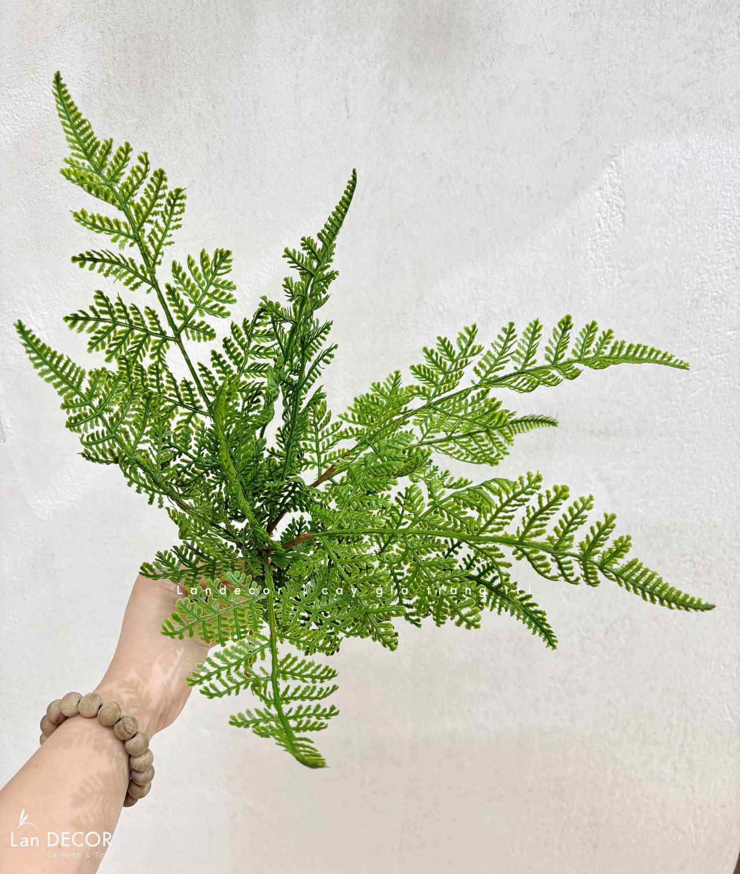 Cành Lá Giả- Cụm Dương Xỉ Giả Trang Trí Tự Nhiên (40cm)- HC1266