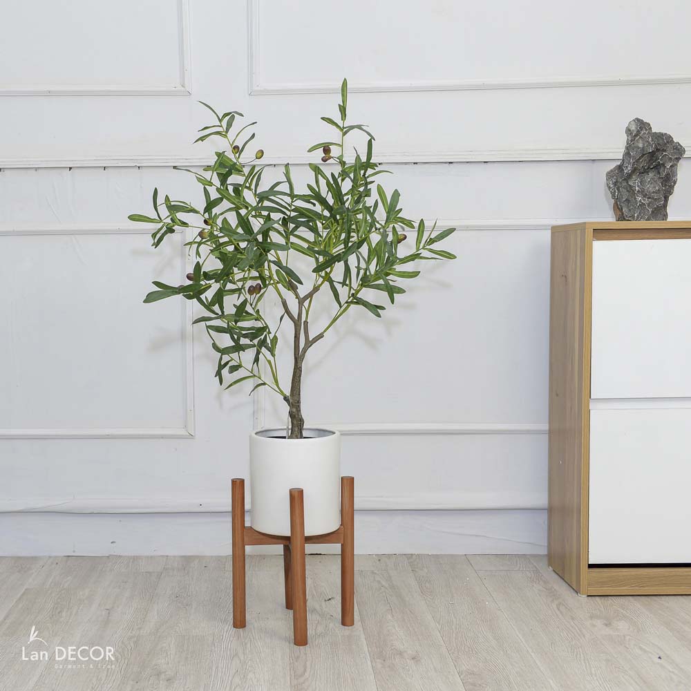 CÂY OLIU GIẢ TRANG TRÍ NHÀ HIỆN ĐẠI (85cm) - LC3043