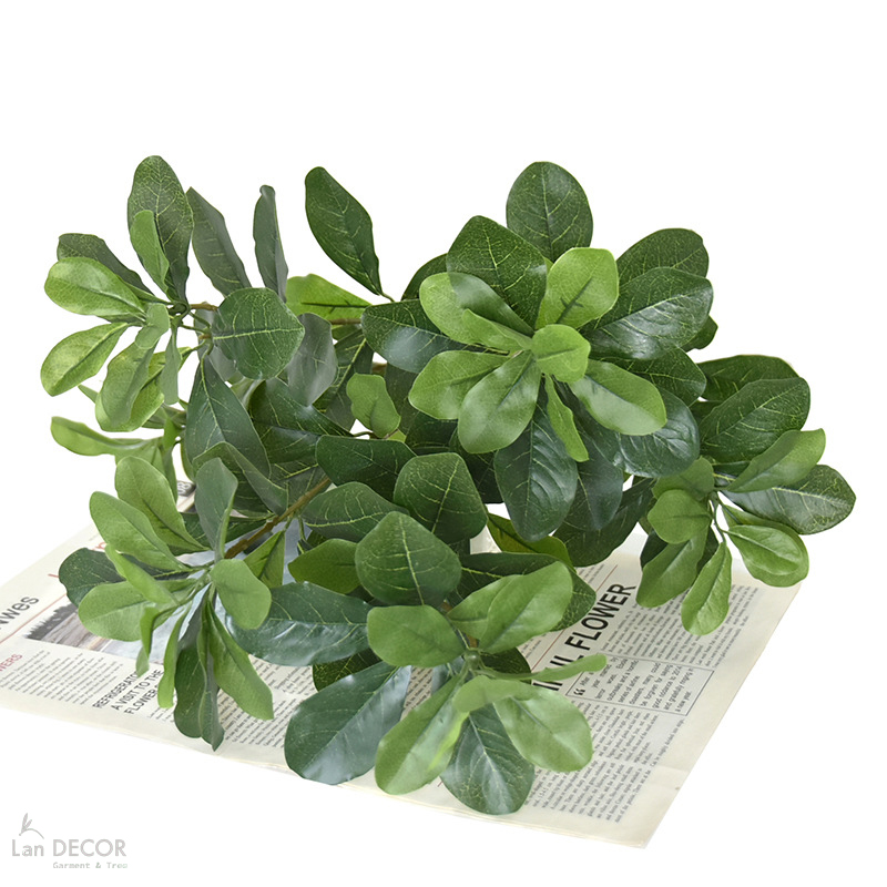 Cành Lá Giả Decor- Cành Lá Chanh Mỹ Trang Trí Tiểu Cảnh (60cm)- HC1425