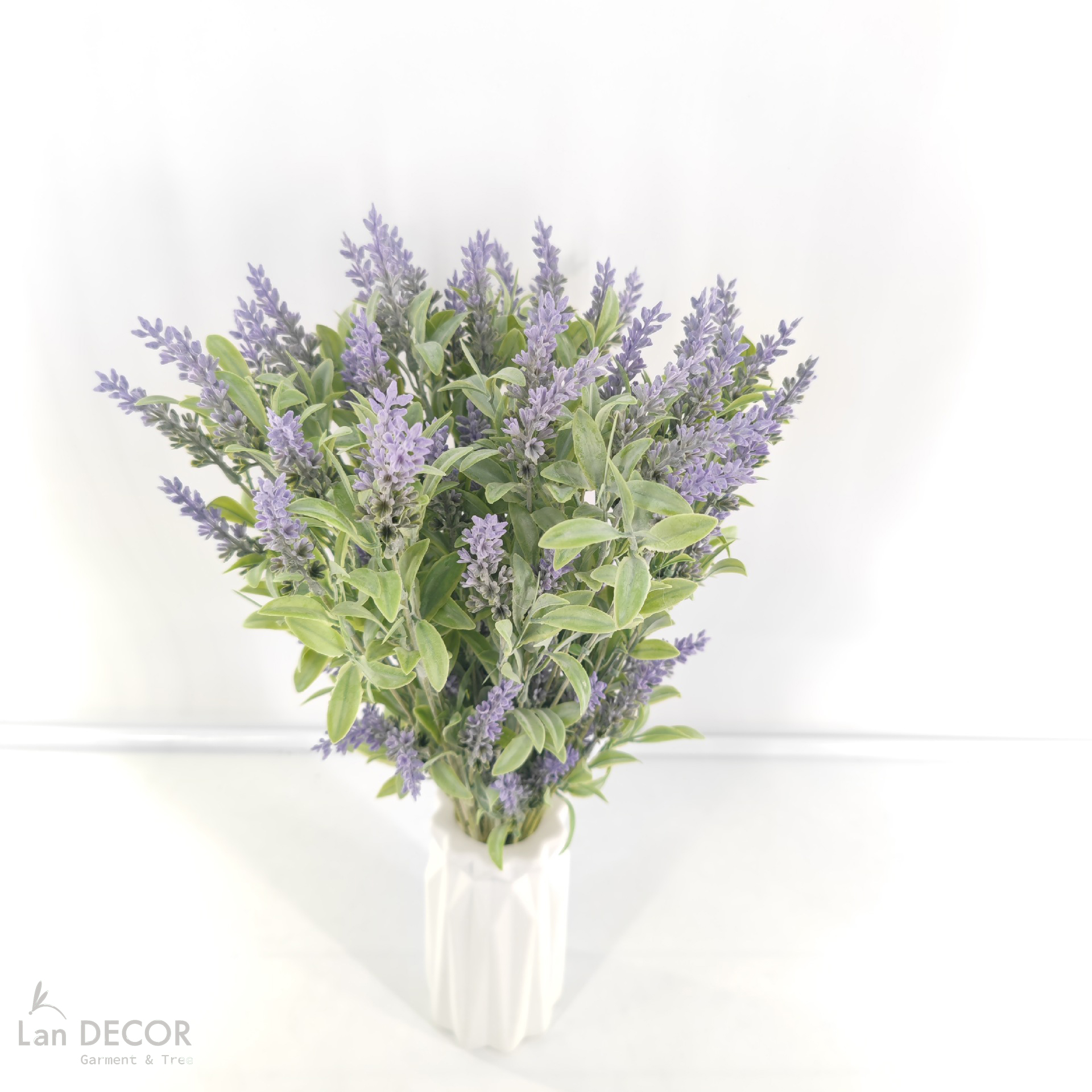 Hoa Giả Decor - Cành Hoa Oải Hương Giả Decor (50cm)- HC1438