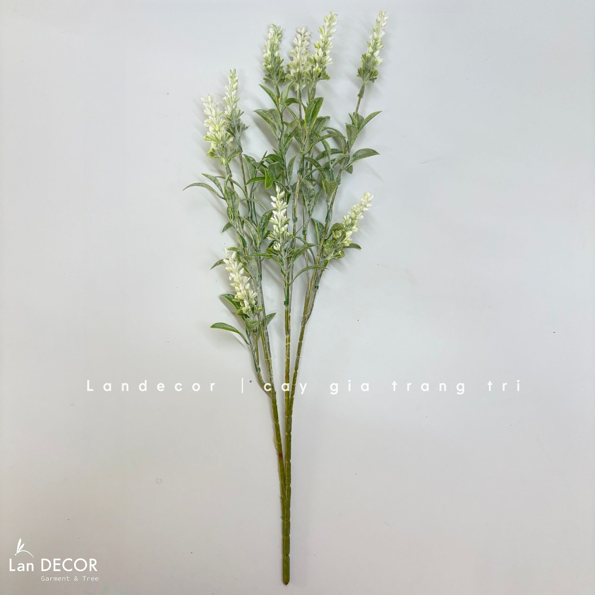 Hoa Giả Decor - Cành Hoa Oải Hương Giả Decor (50cm)- HC1438