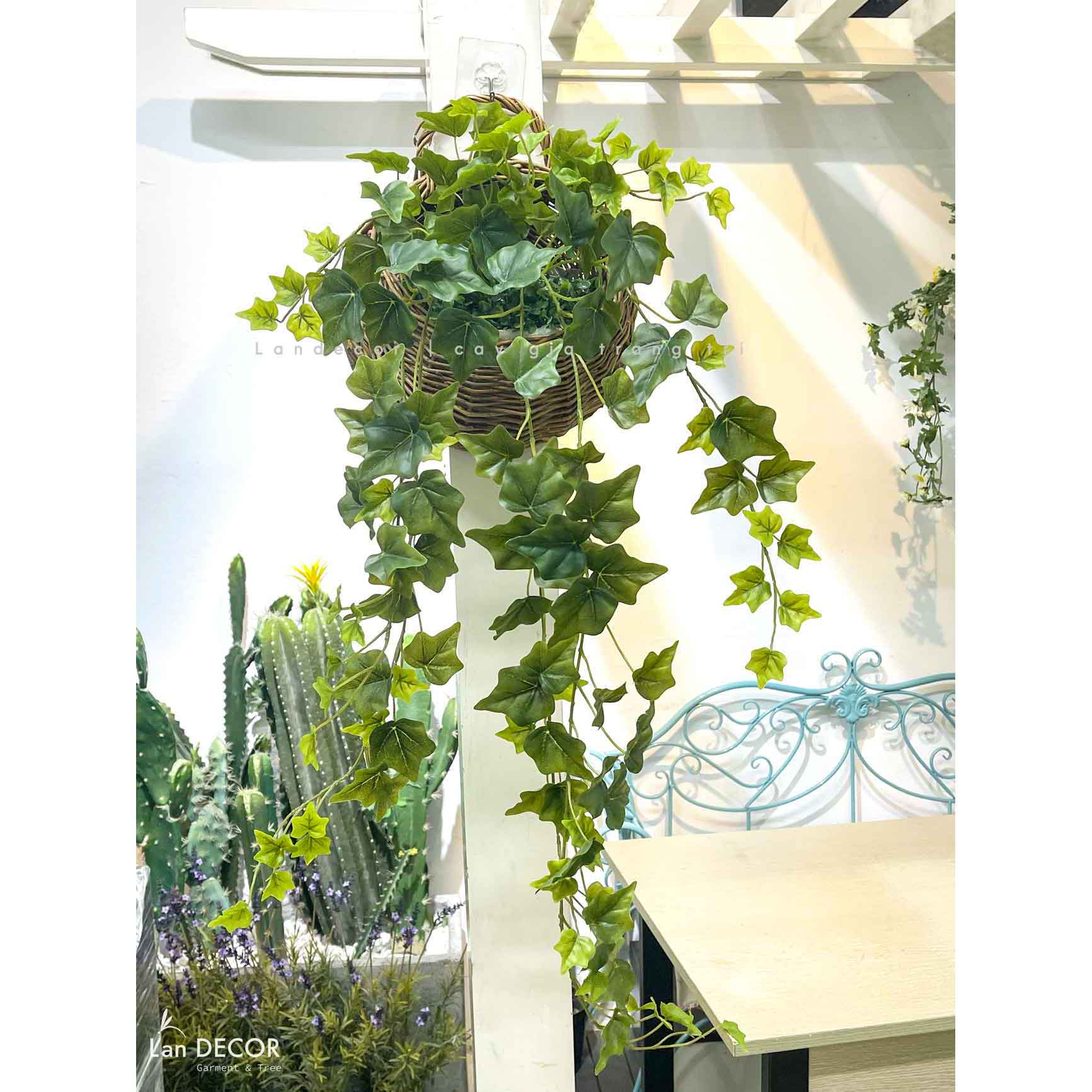 Giỏ Treo Decor- Giỏ Thường Xuân Treo Trang Trí - CC1067