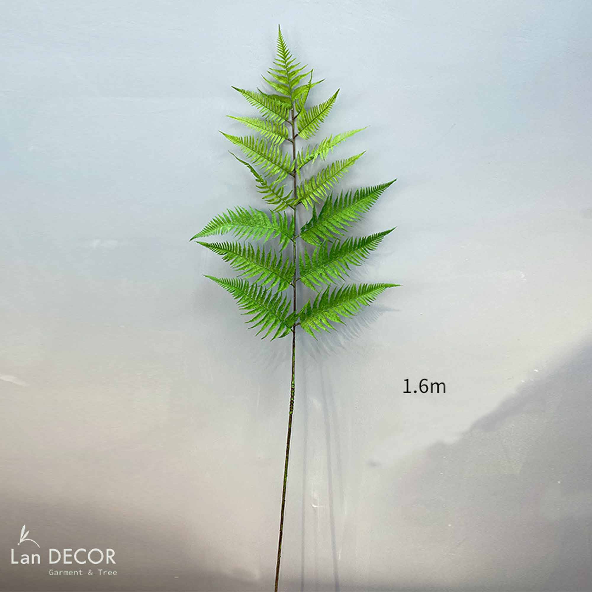 Cành Lá Giả - Cành Dương Xỉ Xanh Giả Trang Trí Nhà Cửa- HC1201