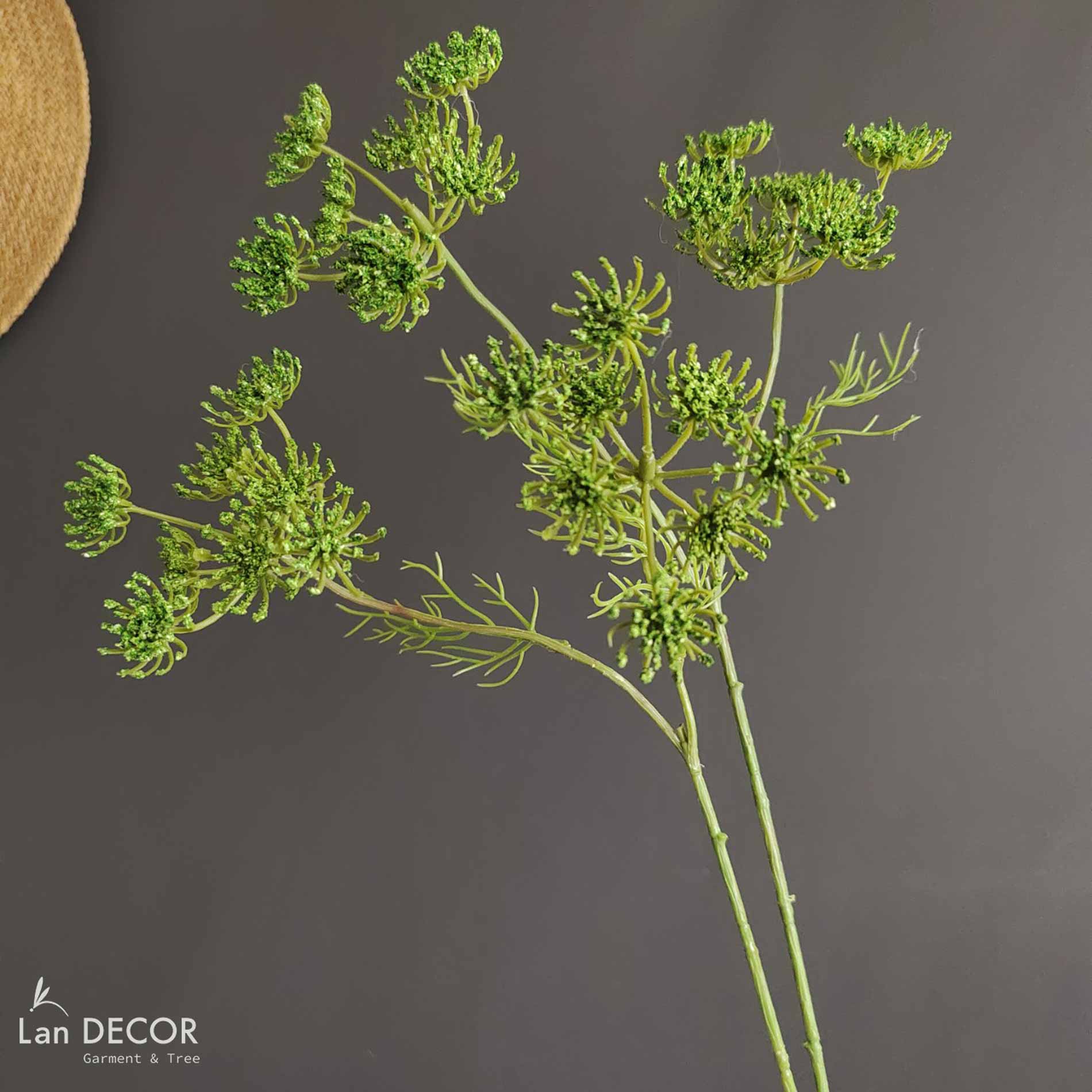 Hoa Gỉa- Cành Hoa Hồi Hương Giả Thiết Kế Không Gian (52cm)- HC1212