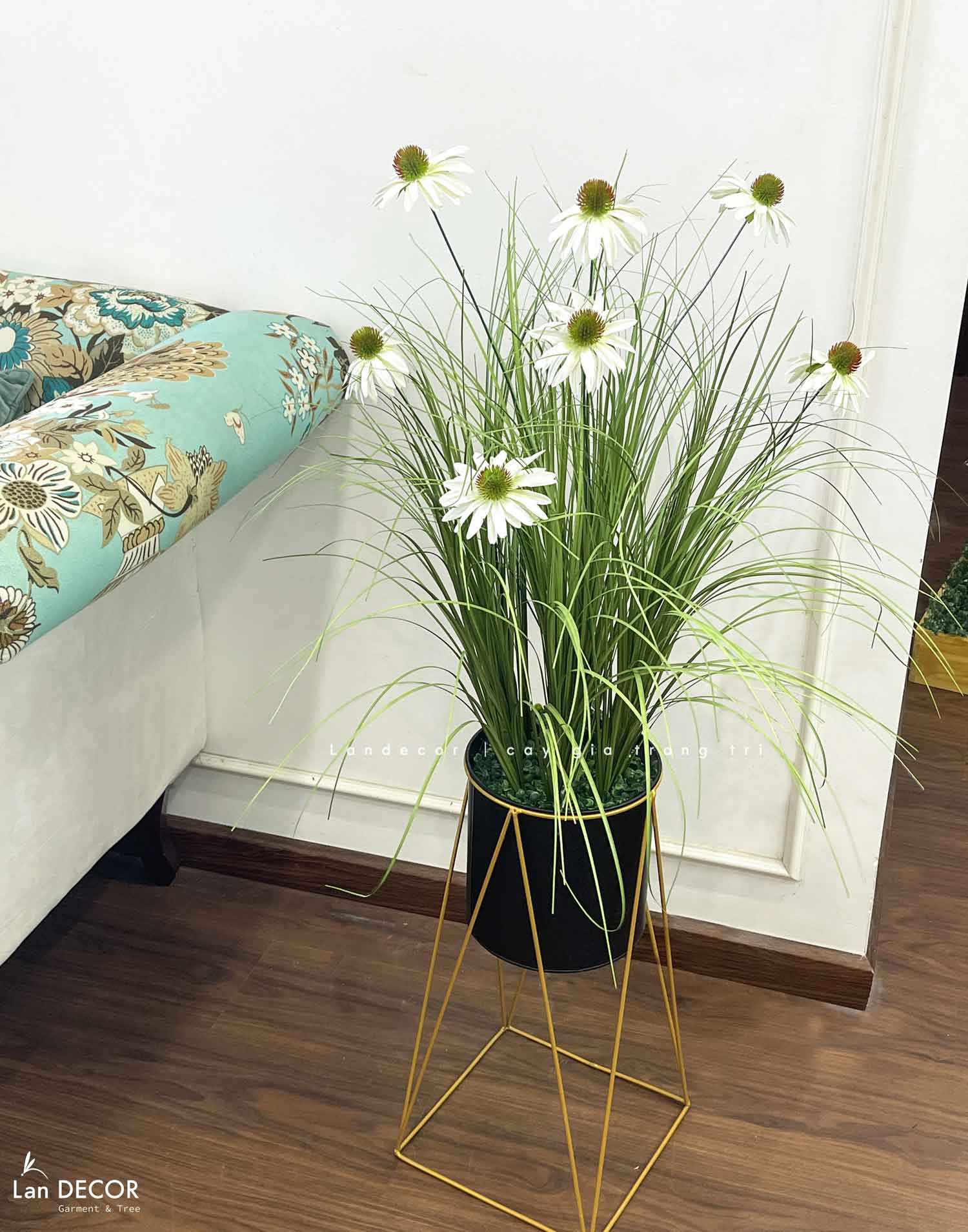 Hoa Cúc Mỹ Giả - Kệ Hoa Cúc Mỹ Trang Trí Nhà Đẹp, Thu Hút (cao 125-140cm, tán 50-60cm)- CC1110