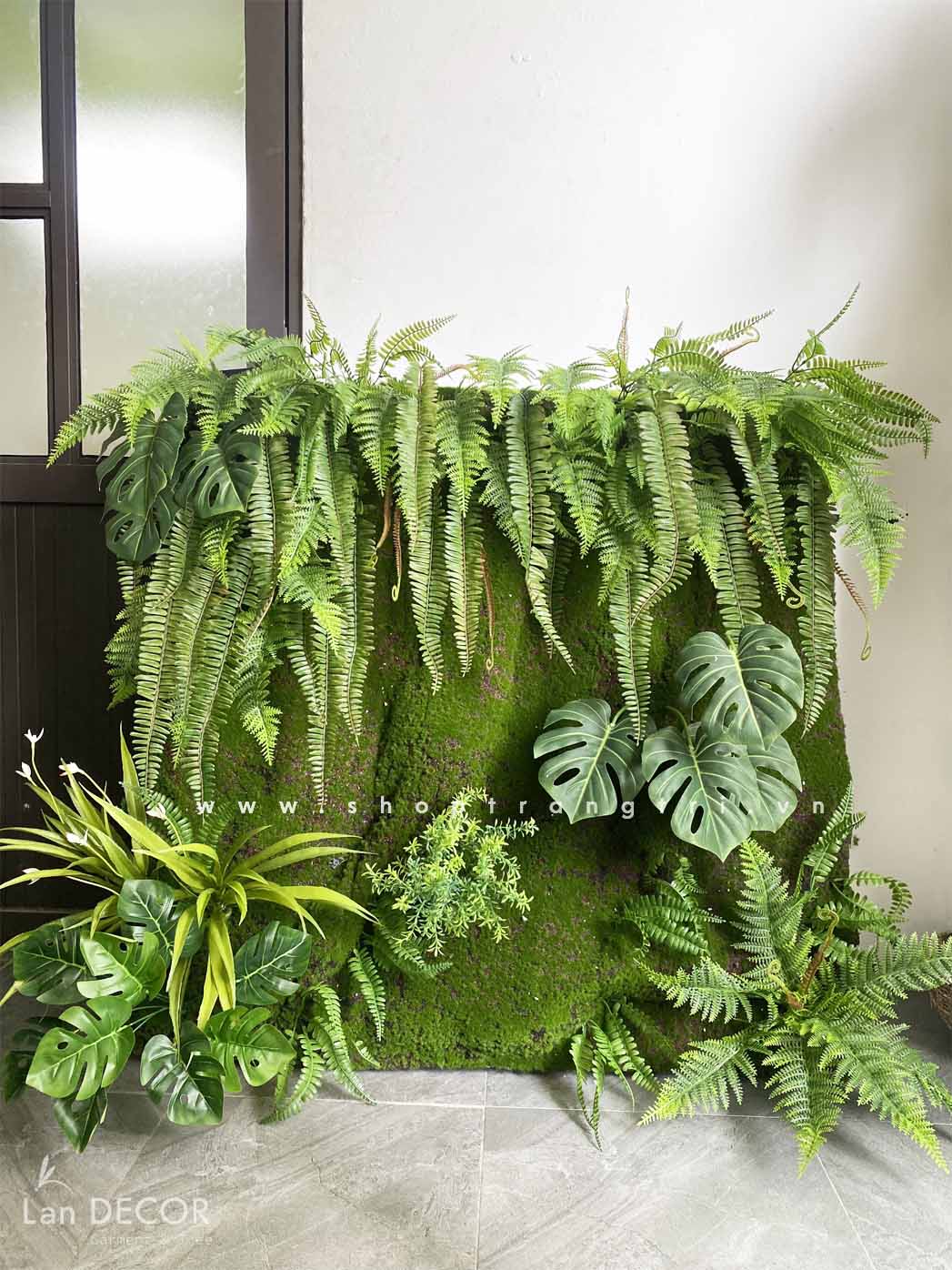 CÔNG TRÌNH TƯỜNG CÂY NHIỆT ĐỚI GIẢ- TC01, TC02