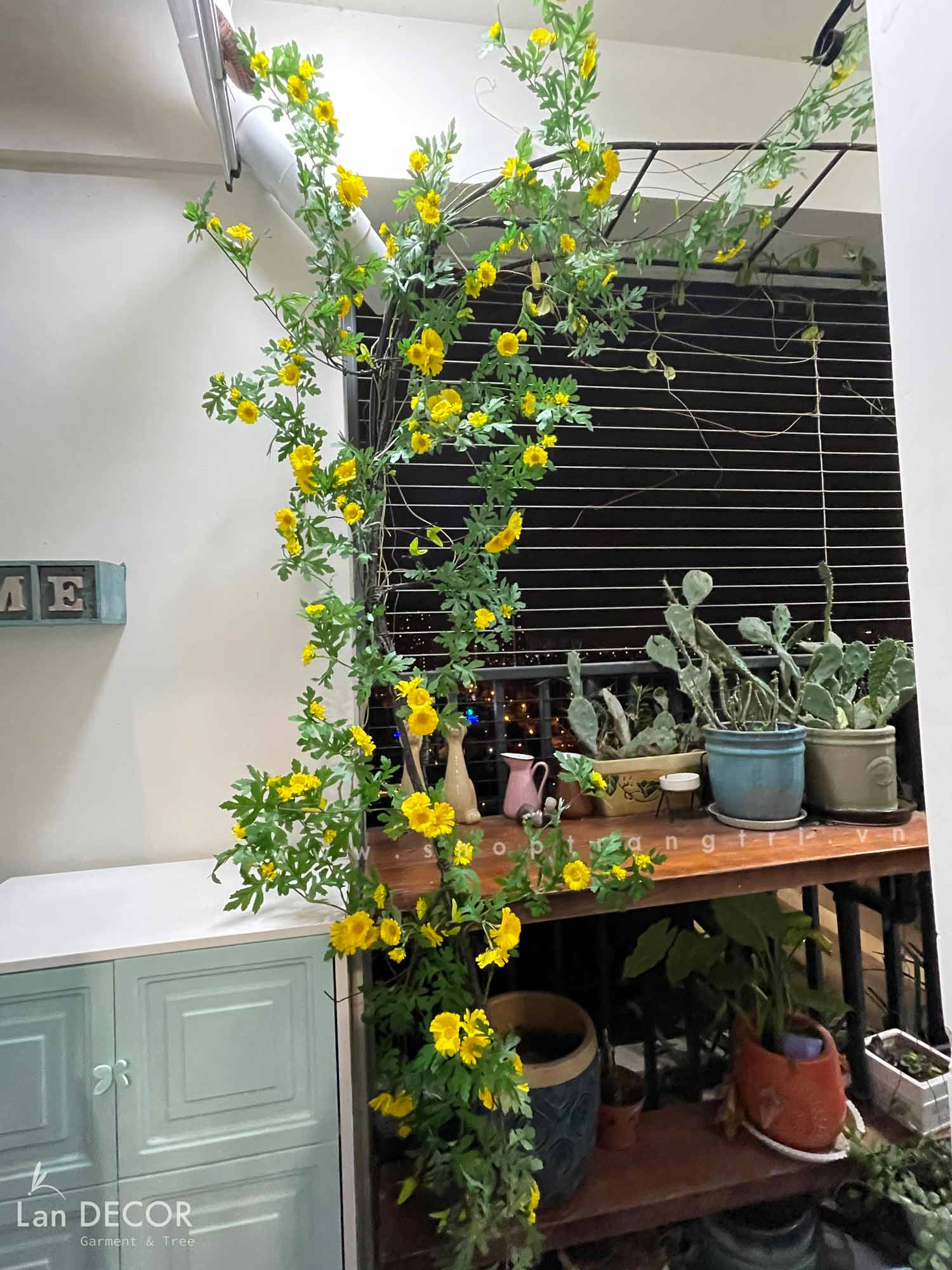 TỔNG HỢP GIỎ HOA DÃ QUỲ TRANG TRÍ NỘI THẤT, PHÒNG KHÁCH, CỬA HÀNG ĐẸP