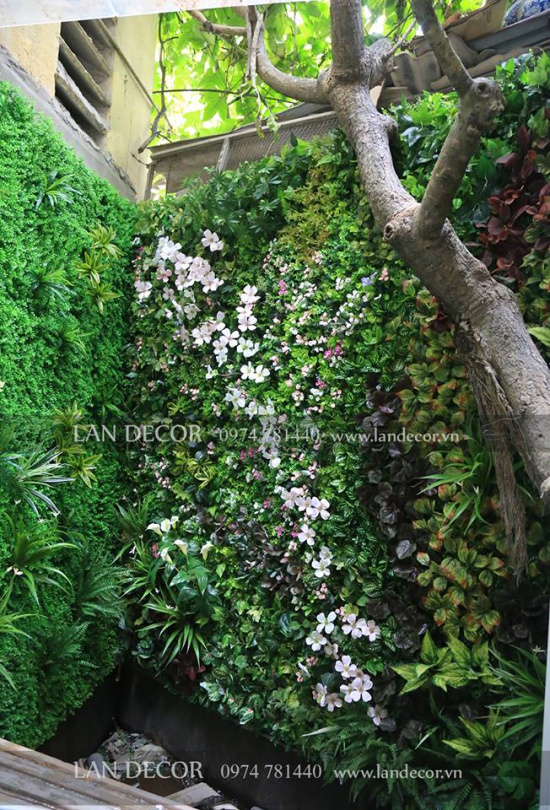 TƯỜNG CÂY GIẢ CHO NHÀ Ở - TC092