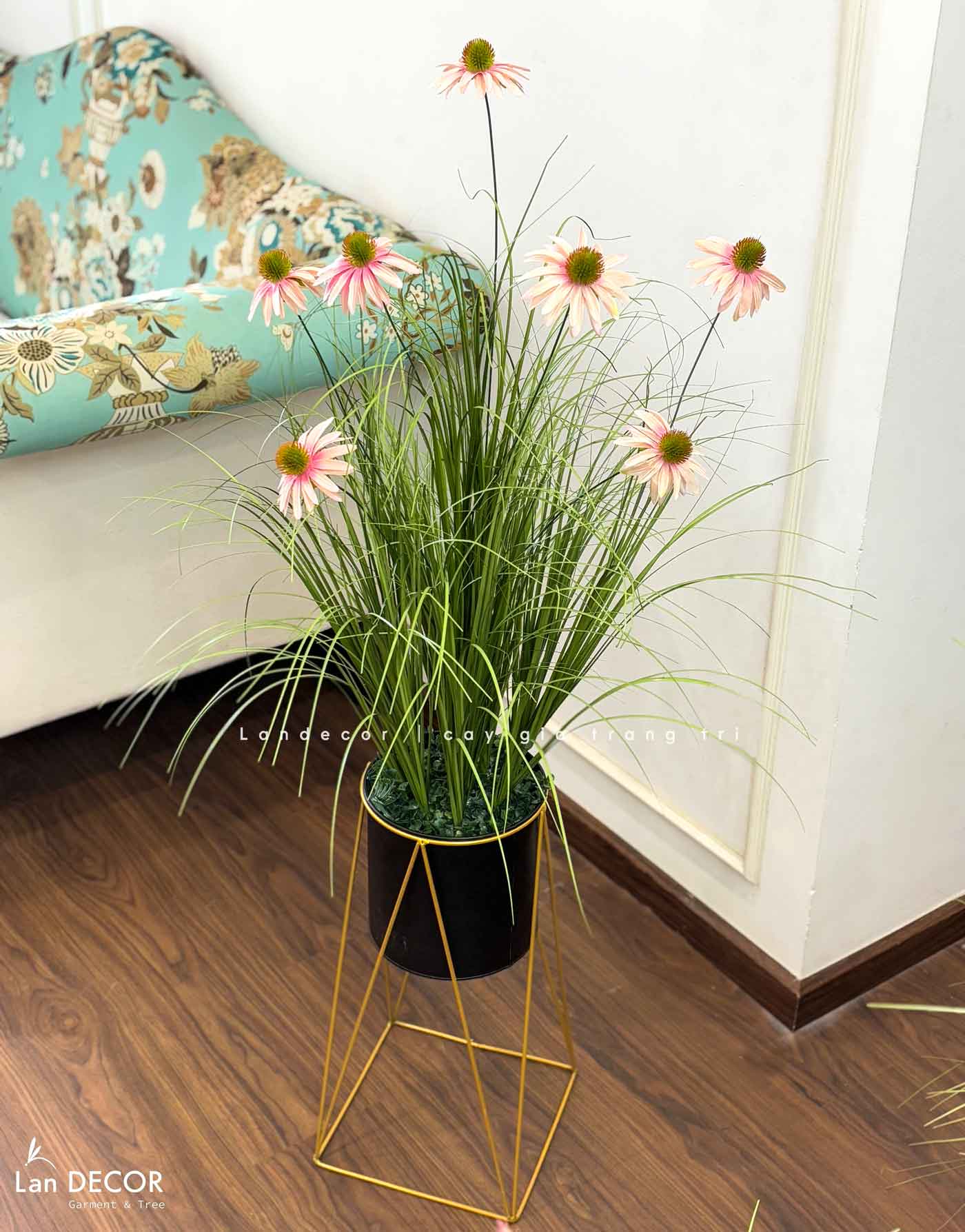 Hoa Cúc Mỹ Giả - Kệ Hoa Cúc Mỹ Trang Trí Nhà Đẹp, Thu Hút (cao 125-140cm, tán 50-60cm)- CC1110