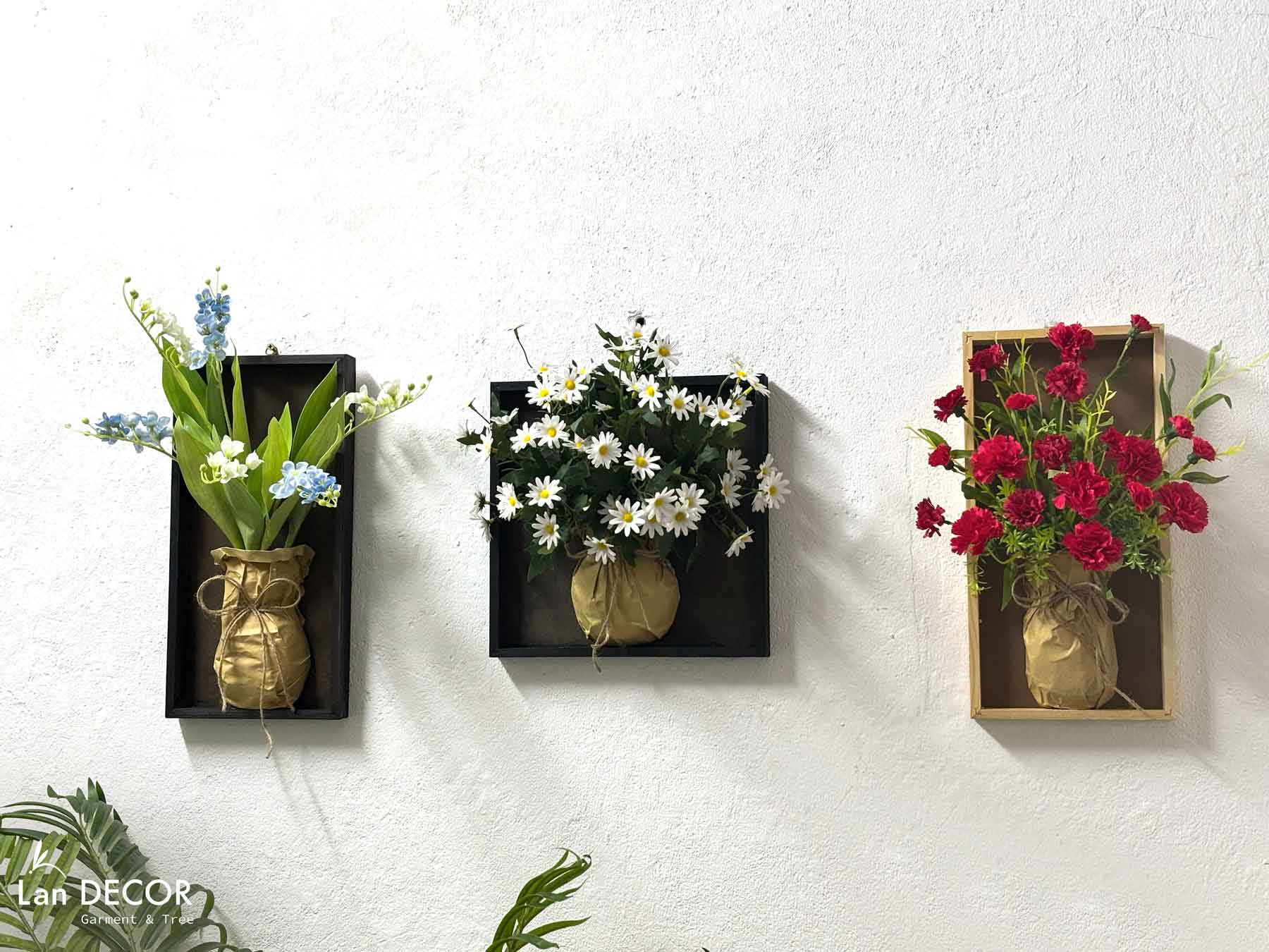 Tranh hoa treo tường phong cách hiện đại- KTH031 (20x40cm)