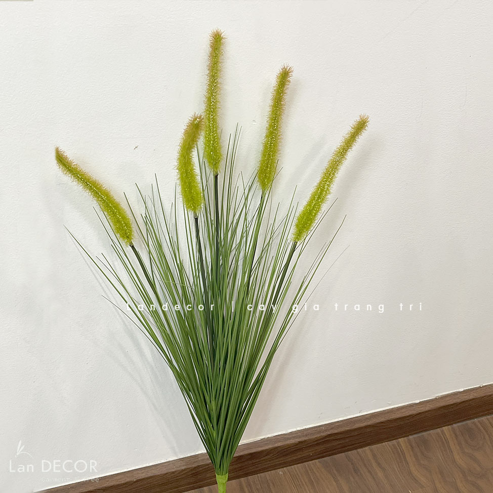 BÌNH GỐM LAU XANH DECOR NHÀ ĐẸP- CC723