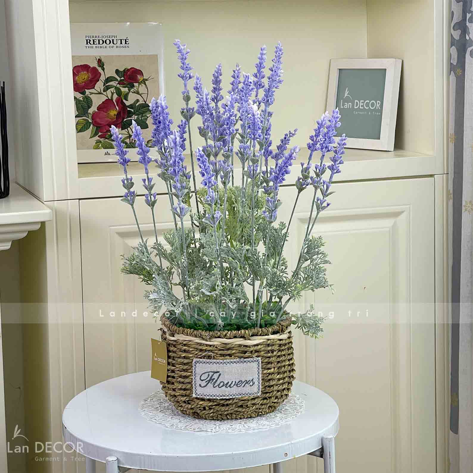 GIỎ HOA OẢI HƯƠNG DECOR NHÀ XINH XẮN- CC371-3