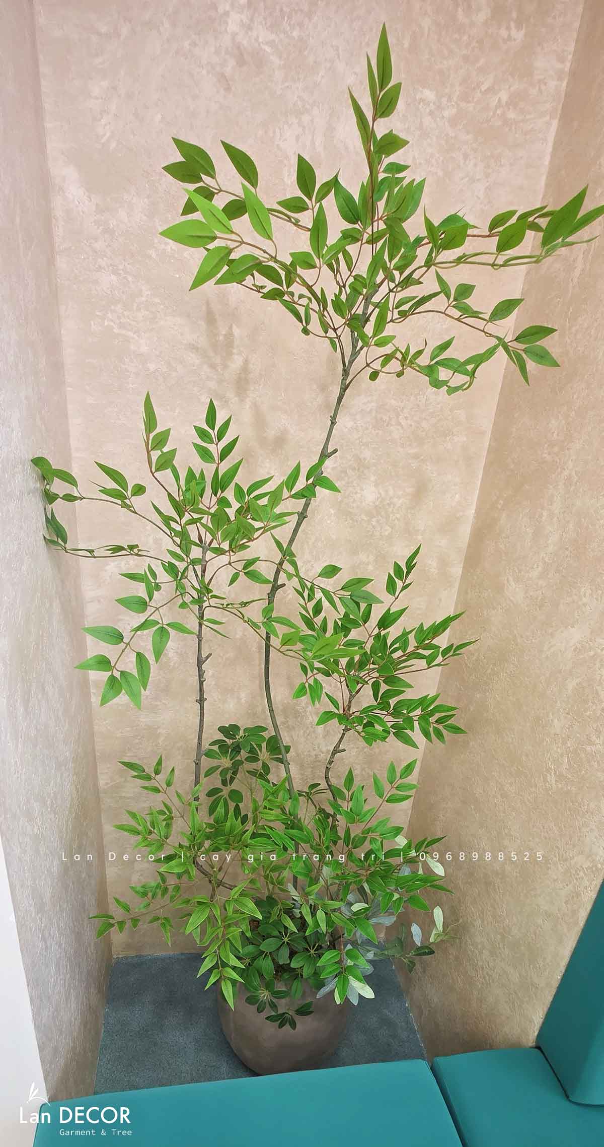 Thiết Kế, Thi Công Tiểu Cảnh Cây Giả, Kiến Tạo Không Gian Xanh Độc Đáo - CT Văn Phòng Hồ Tùng Mậu