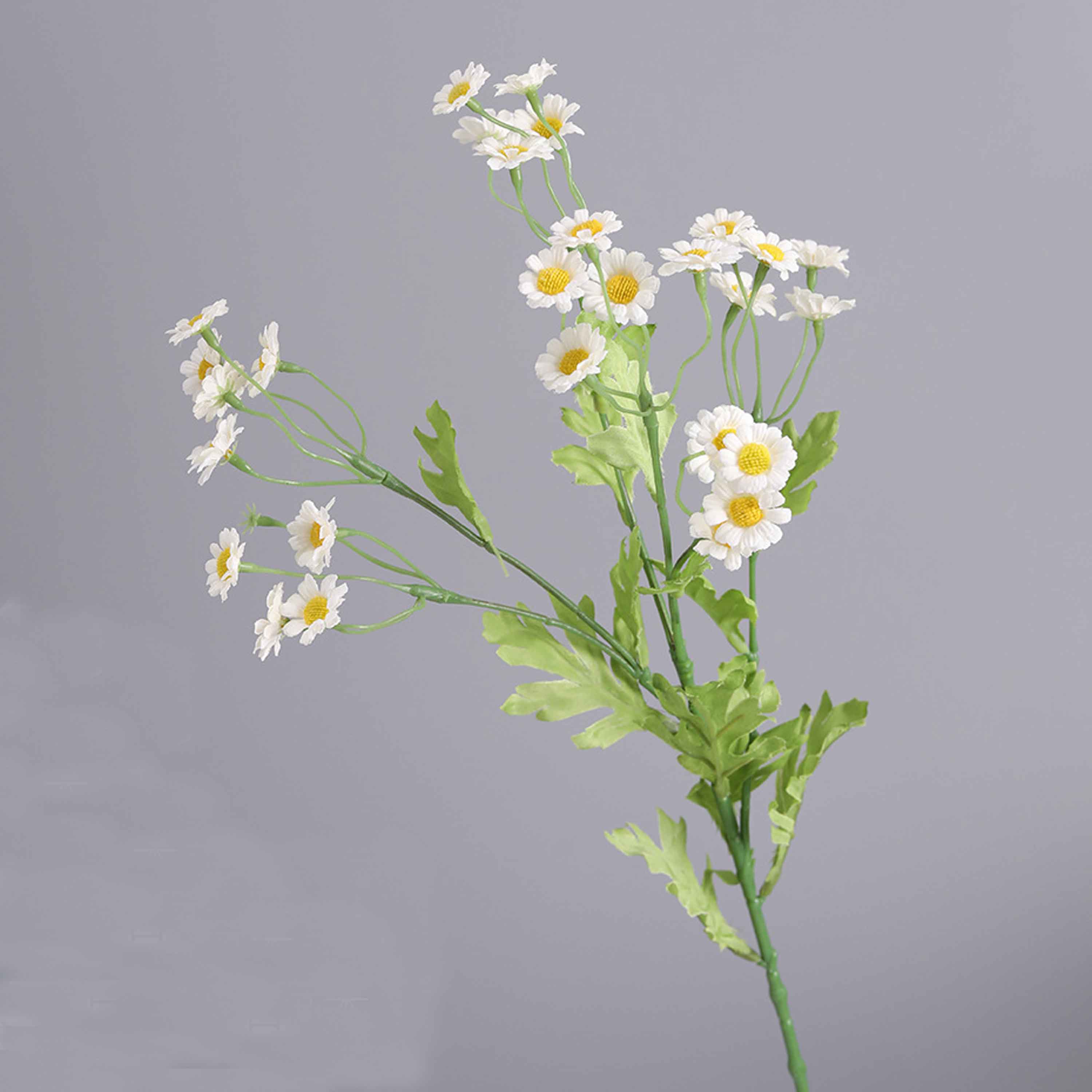 Cành Hoa Giả - Cành Hoa Cúc Li Ti Giả Trang Trí (50cm)- HC1180