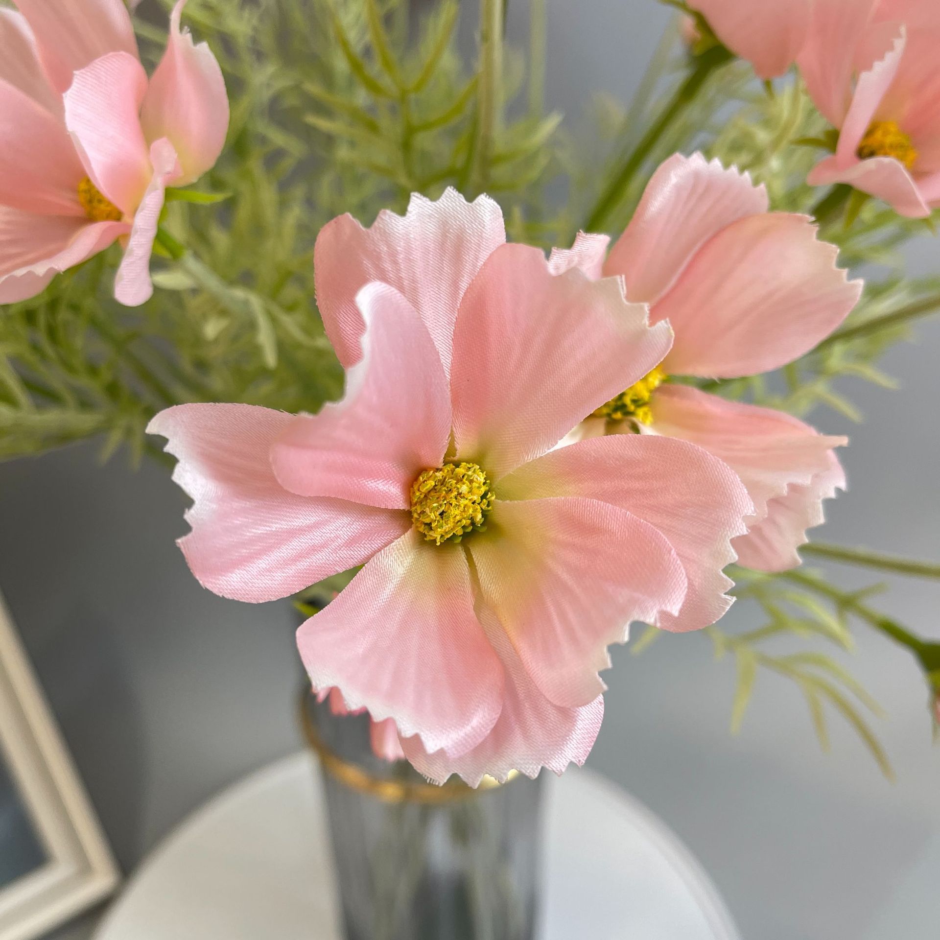 Hoa Giả Decor - Cành Hoa Cánh Bướm Lụa Decor Nhà Xinh (60cm)- HC1216