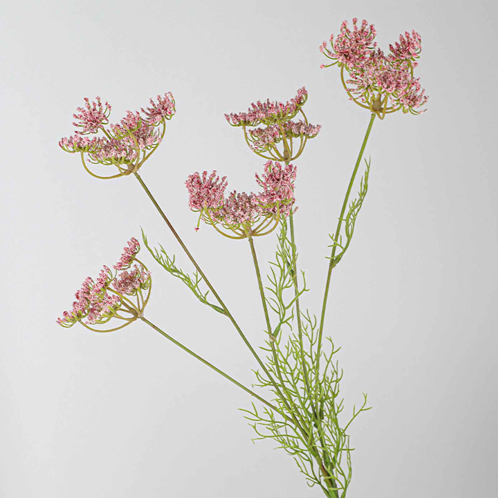 Hoa Giả - Cành Hoa Hồi Hương Trang Trí Không Gian (80cm)- HC1163-hồng đậm