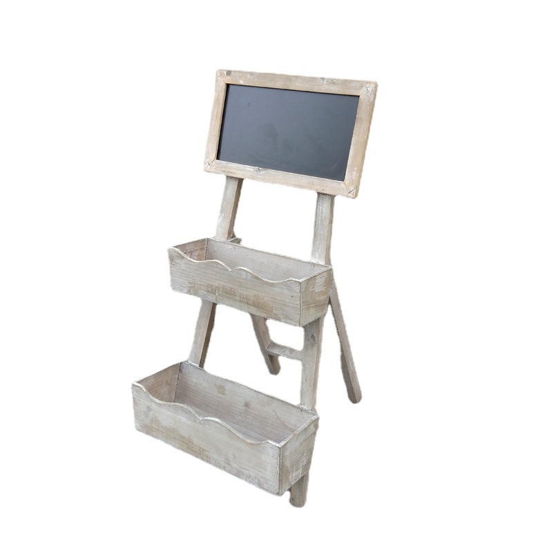 Kệ gỗ trang trí cửa hàng (65x28cm)- KG056