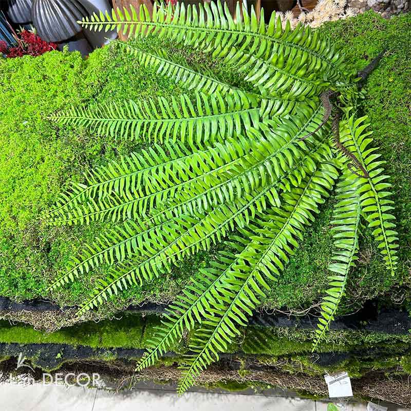 Cành Lá Giả - Cụm Dương Xỉ Cổ Đại Rủ Xanh (95cm)- HC1221-95cm