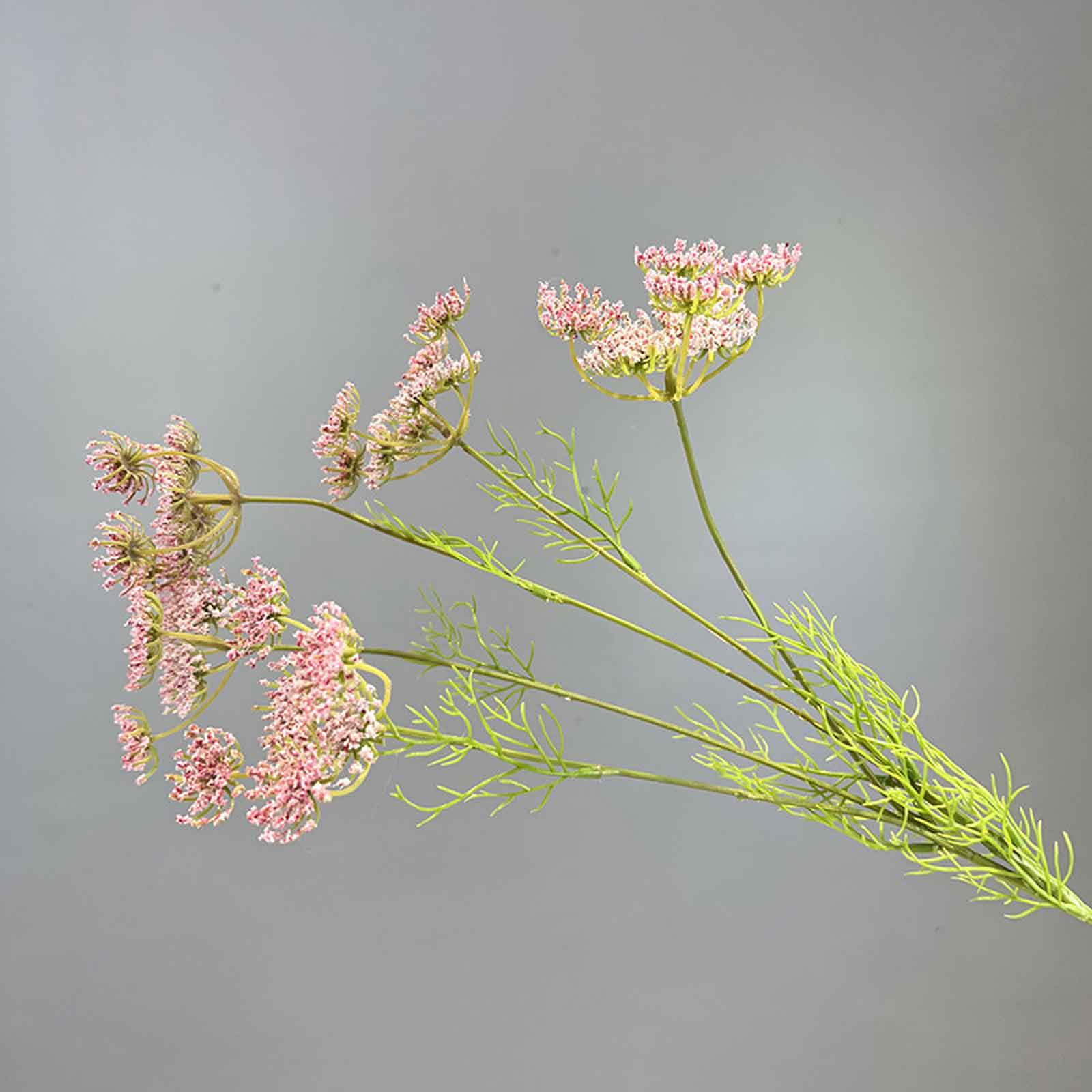 Hoa Giả - Cành Hoa Hồi Hương Trang Trí Không Gian (80cm)- HC1163-hồng đậm