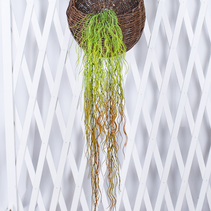 Cành Lá Giả - Cụm Tảo Rủ Treo Tường Trang Trí Nội Thất (85CM)- HC1224