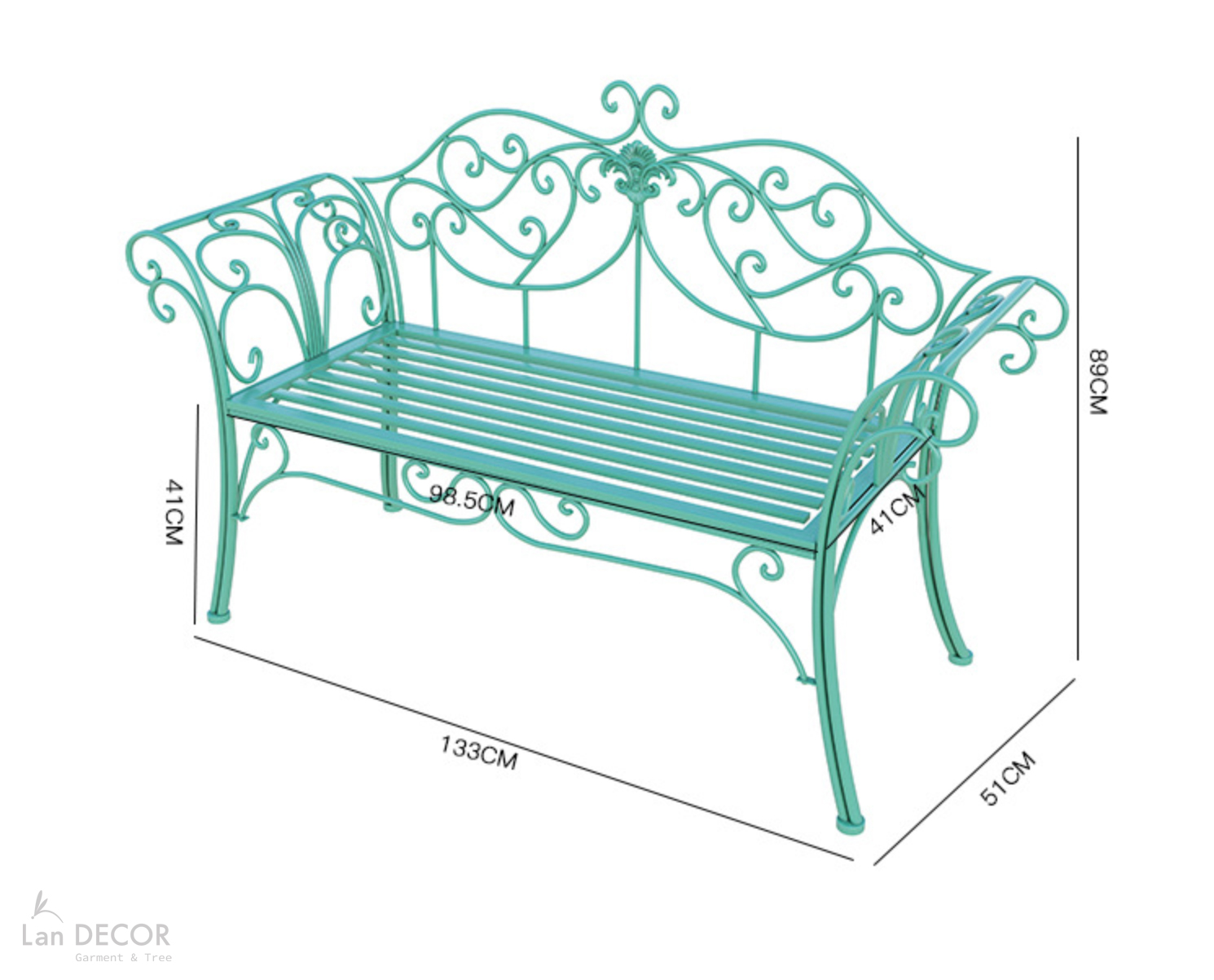 Ghế băng tựa lưng  -  KS015