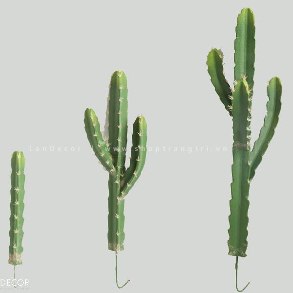 Xương Rồng Giả- Xương Rồng Ống 2 Tay Thiết Kế Tiểu Cảnh (85CM) - HC979