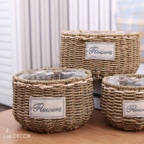GC105 -Giỏ mây tròn (D=19cm) Tổng Kho Sỉ Cây Giả Trang Trí Lan Decor - Giá Từ Nhà Sản Xuất Gc105 -Giỏ Mây Tròn (D=19Cm) Tổng Kho Sỉ Cây Giả Trang Trí Lan Decor - Giá Từ Nhà Sản Xuất