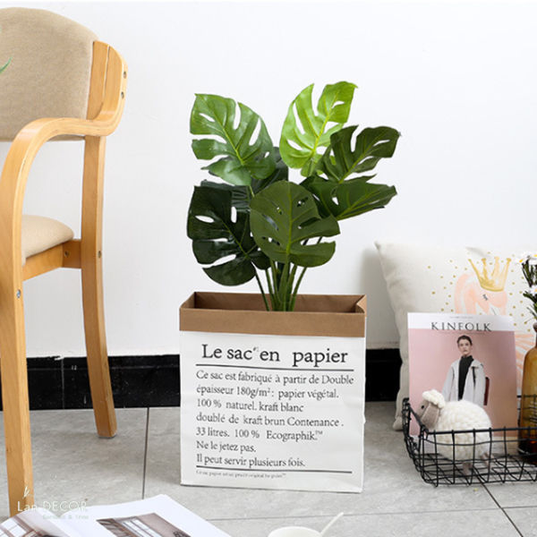 Túi hộp giấy Kraft cắm hoa trang trí - DC027