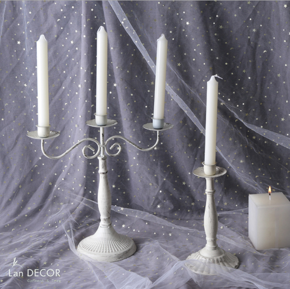 KỆ NẾN 3 ĐẦU TRANG TRÍ LANDECOR - DC038