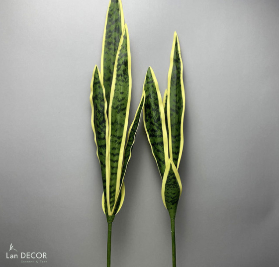 Cành Lá Giả Trang Trí, Cành Lưỡi Hổ Thiết Kế Tiểu cảnh -HC1087