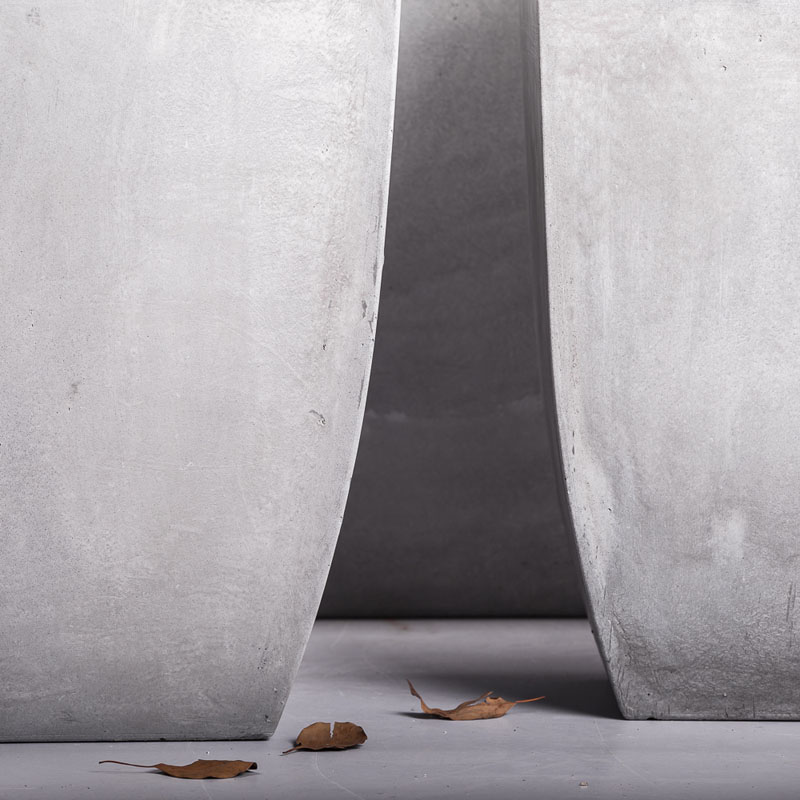 CXM027 - Chậu xi măng vuông vát (28*40)