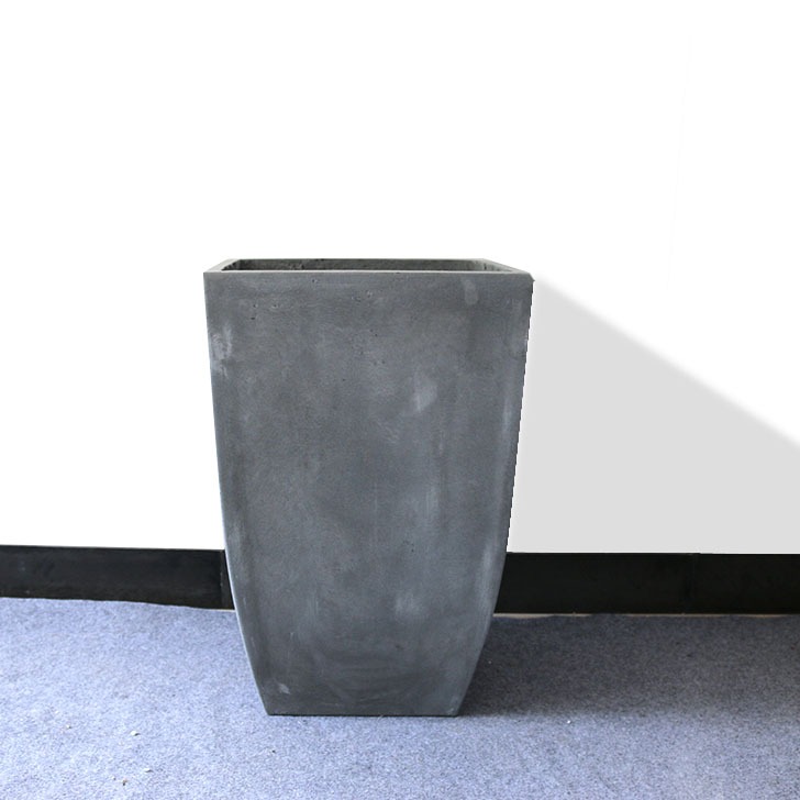 CXM027 - Chậu xi măng vuông vát (28*40)