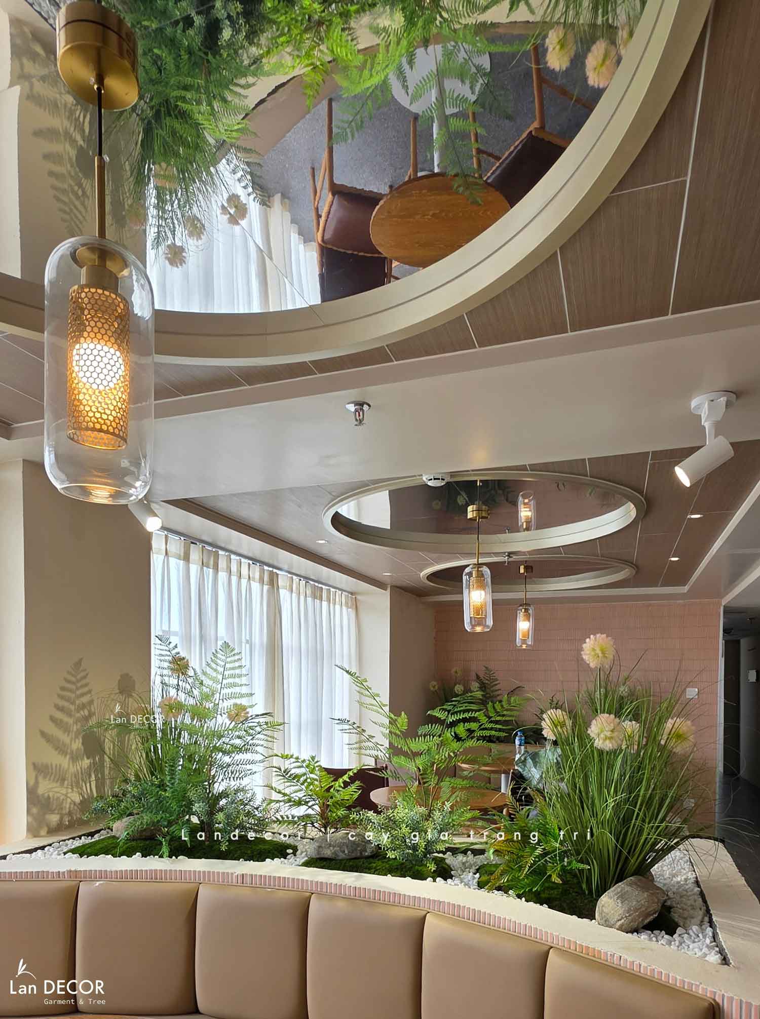 Thiết Kế, Thi Công Tiểu Cảnh Rêu Hoa Lau Giả Decor Spa, Khách Sạn, Nâng Tầm Không Gian