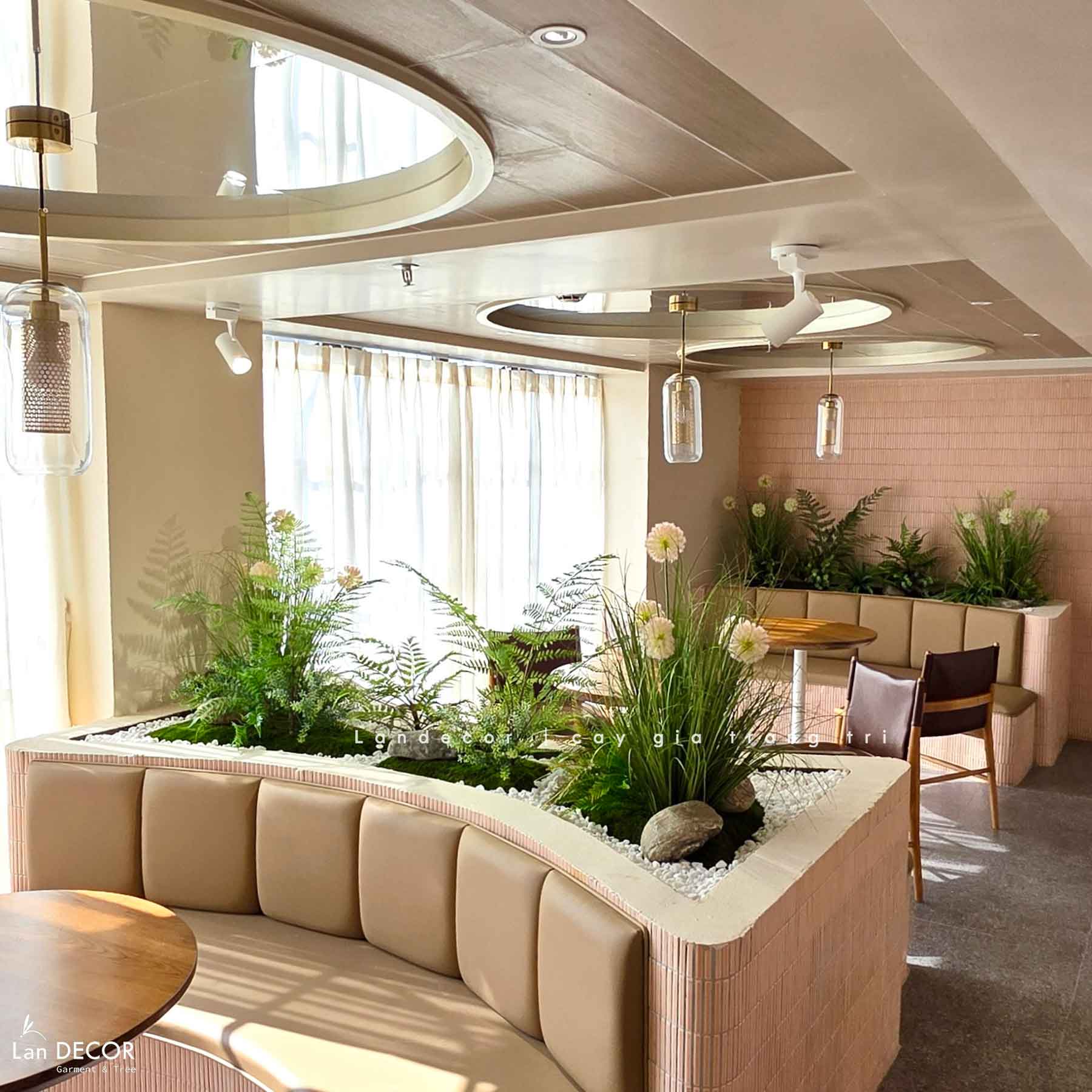 Thiết Kế, Thi Công Tiểu Cảnh Rêu Hoa Lau Giả Decor Spa, Khách Sạn, Nâng Tầm Không Gian