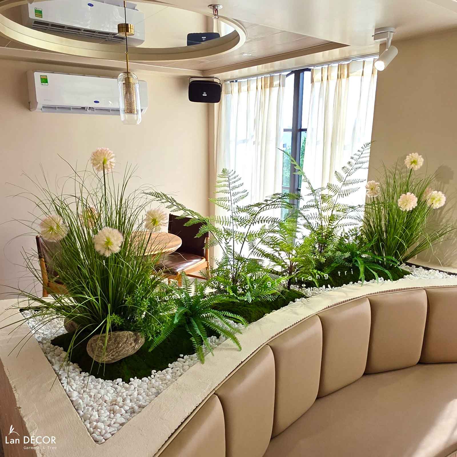 Thiết Kế, Thi Công Tiểu Cảnh Rêu Hoa Lau Giả Decor Spa, Khách Sạn, Nâng Tầm Không Gian