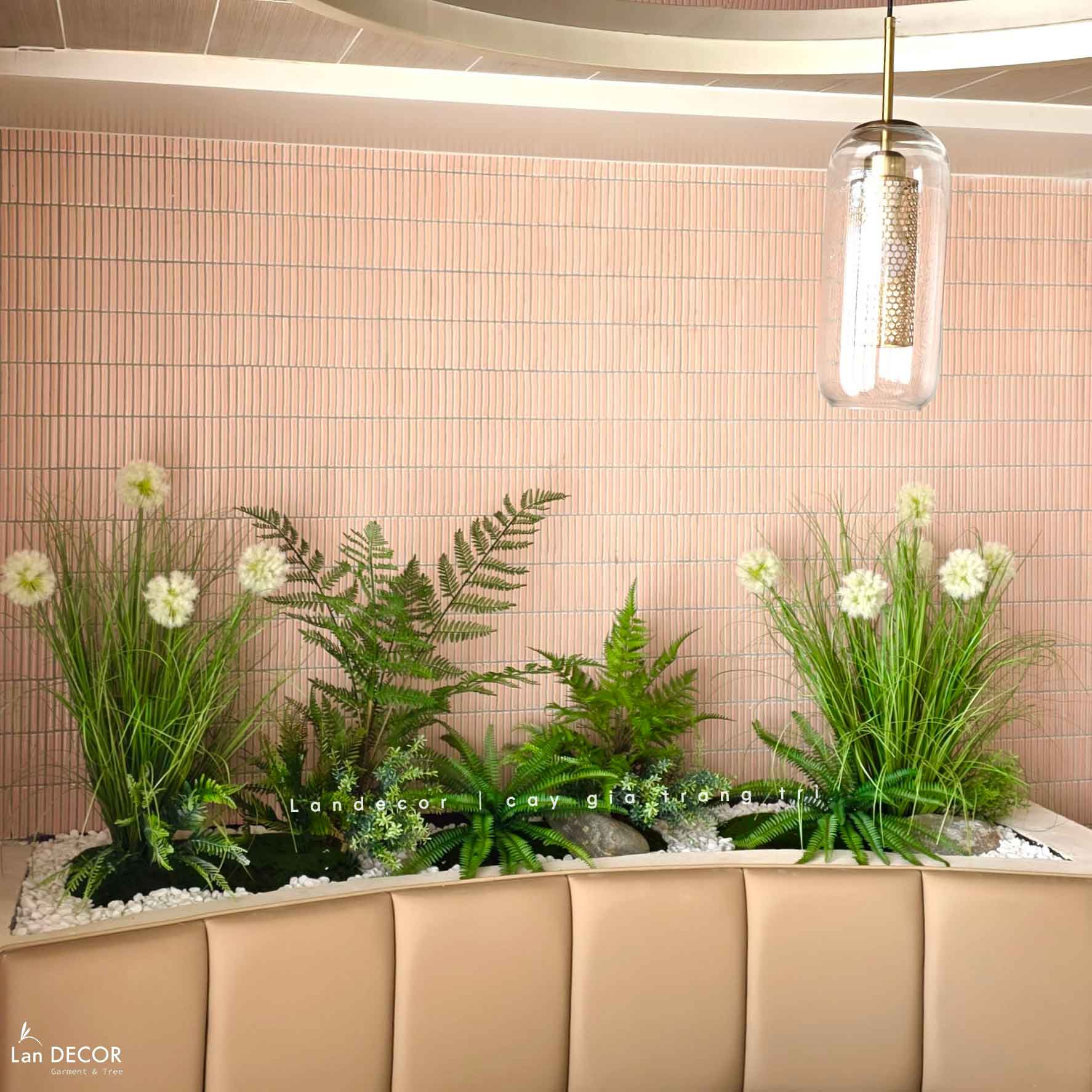 Thiết Kế, Thi Công Tiểu Cảnh Rêu Hoa Lau Giả Decor Spa, Khách Sạn, Nâng Tầm Không Gian
