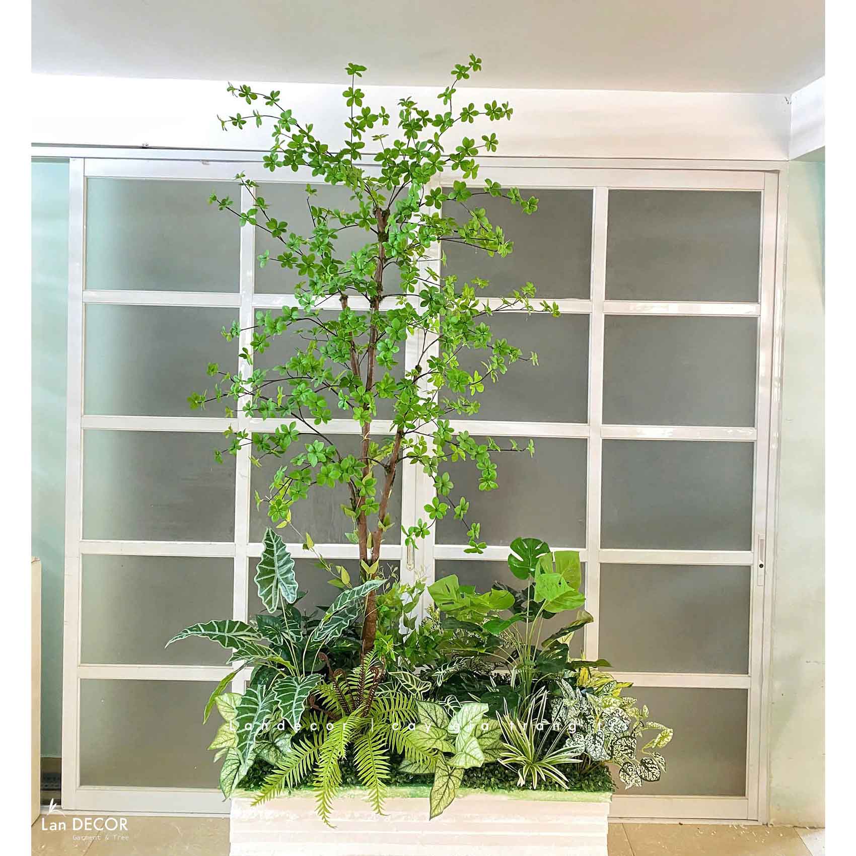 Bồn Rêu Thiết Kế- Bồn Rêu Tiểu Cảnh Thạch Nam Thiết Kế Cảnh Quan (100x60x230cm)- RC090