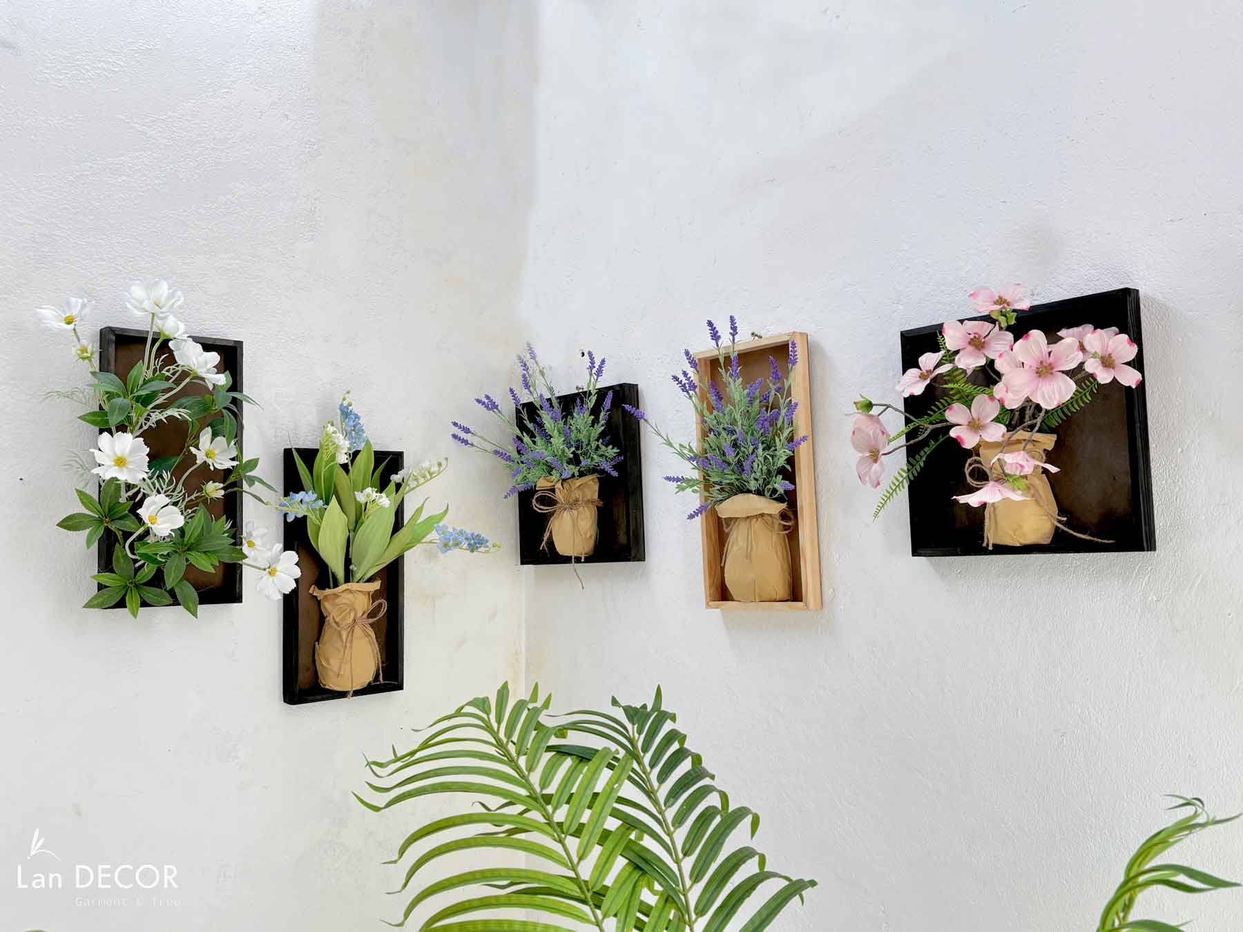 Tranh bộ treo tường- Tranh treo tường hoa nghệ thuật, tinh tế