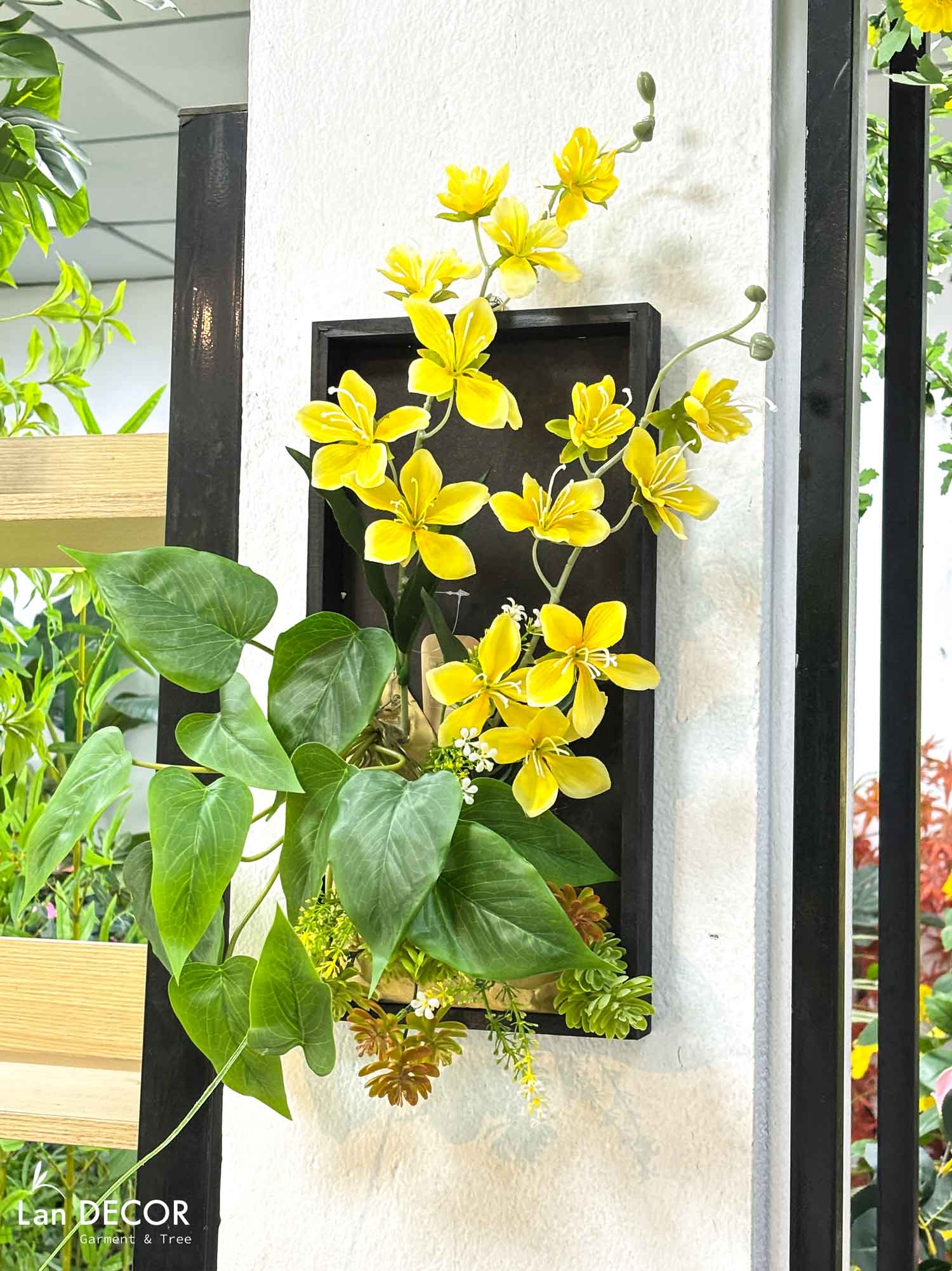 Tranh hoa treo tường phong cách hiện đại- KTH031 (20x40cm)