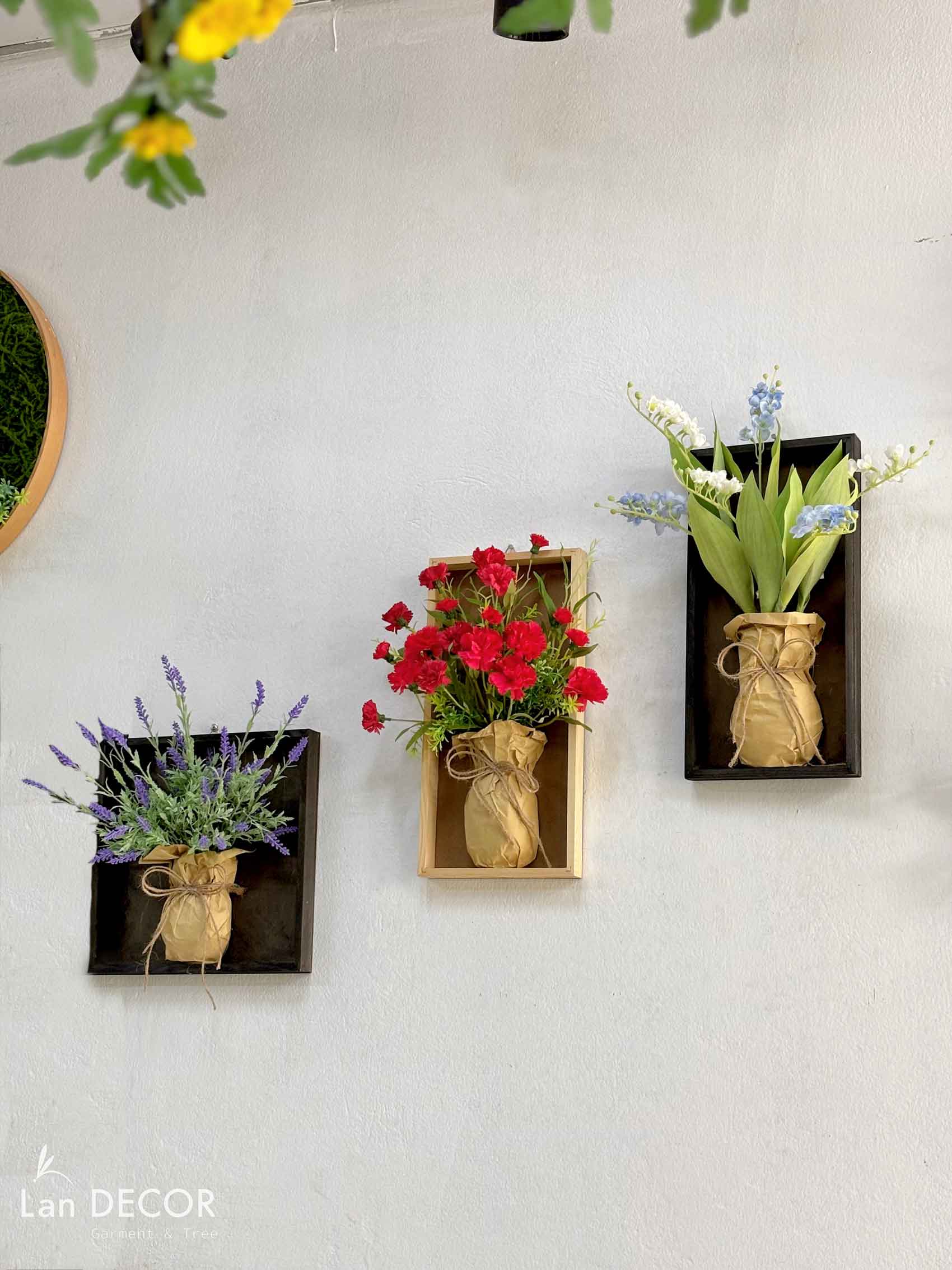 Tranh bộ treo tường- Tranh treo tường hoa nghệ thuật, tinh tế