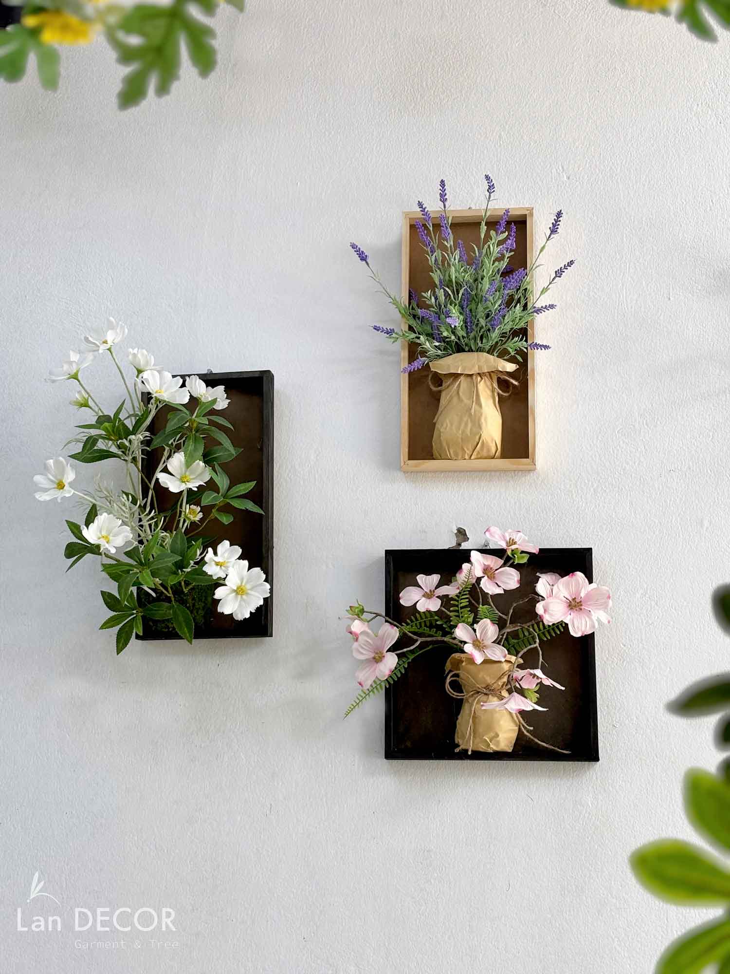 Tranh bộ treo tường- Tranh treo tường hoa nghệ thuật, tinh tế