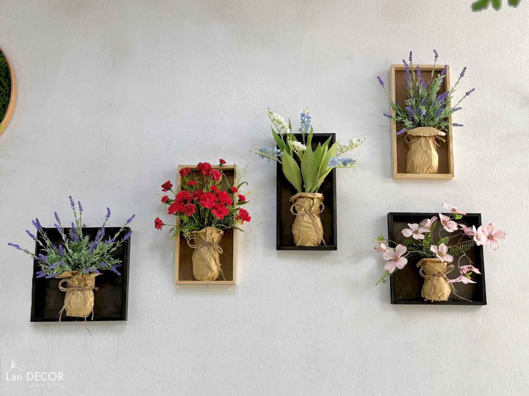 Tranh bộ treo tường- Tranh treo tường hoa nghệ thuật, tinh tế