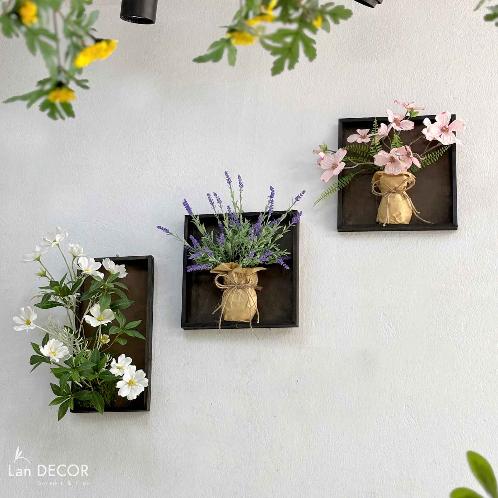 Tranh bộ treo tường- Tranh treo tường hoa nghệ thuật, tinh tế