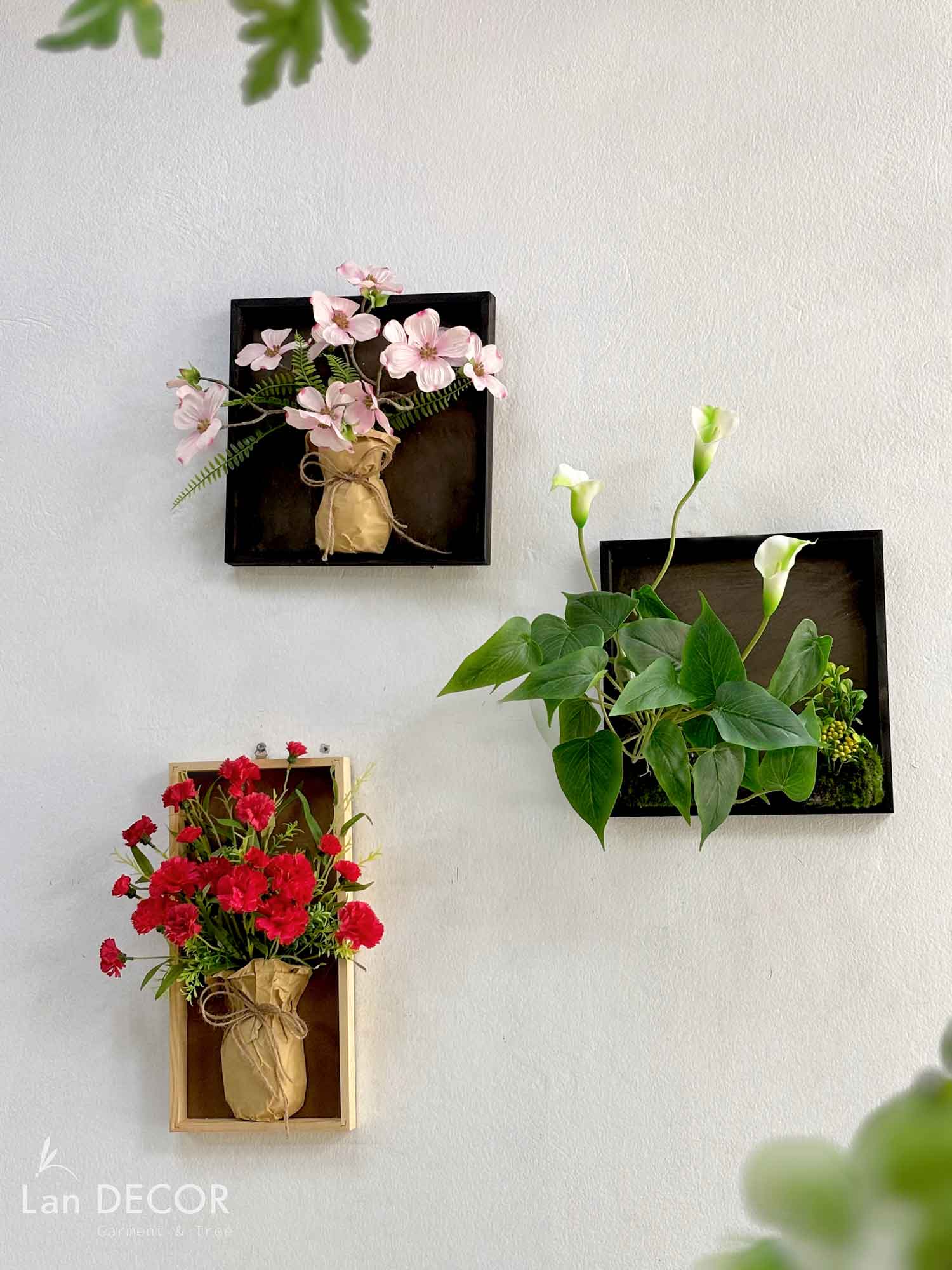 Tranh bộ treo tường- Tranh treo tường hoa nghệ thuật, tinh tế