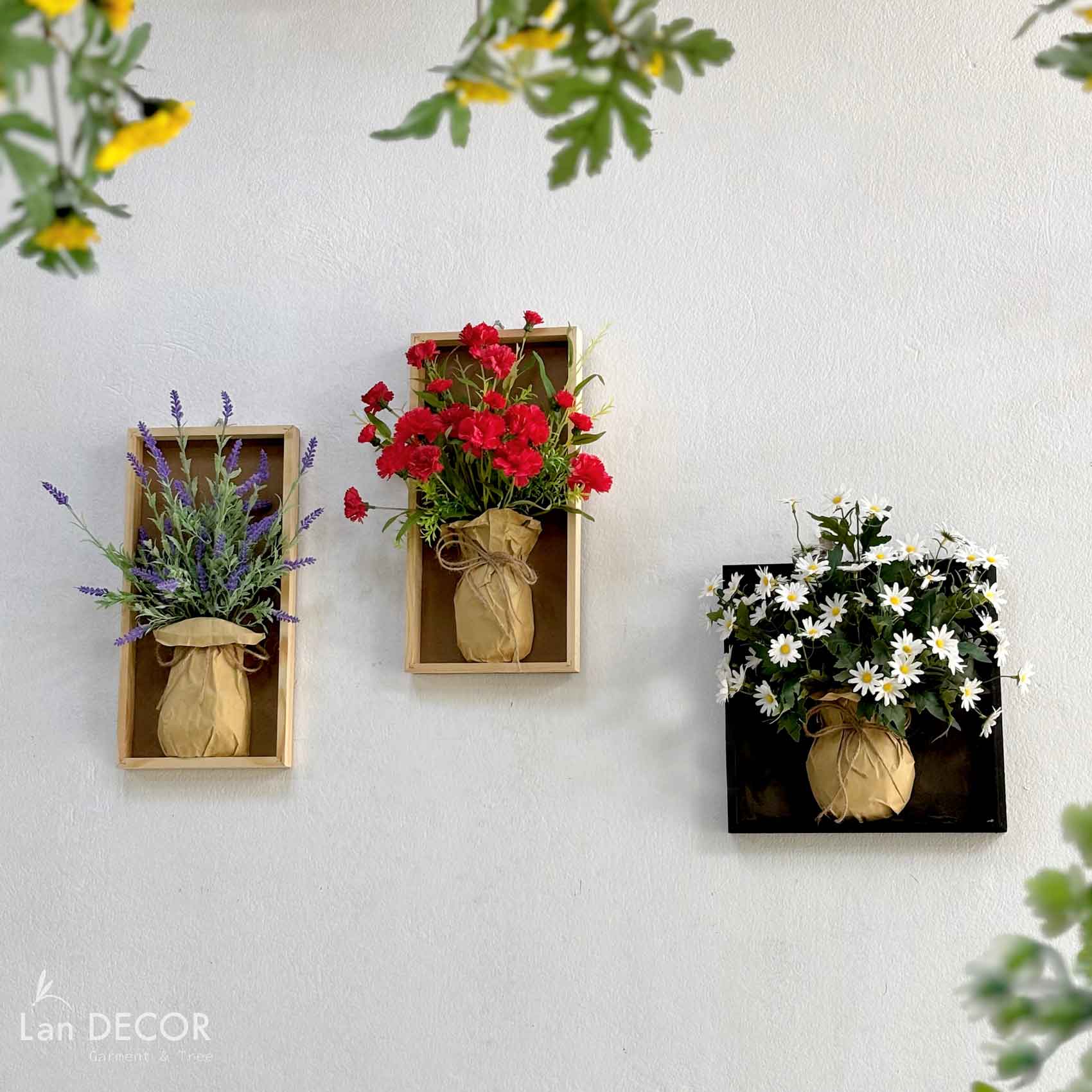 Tranh bộ treo tường- Tranh treo tường hoa nghệ thuật, tinh tế