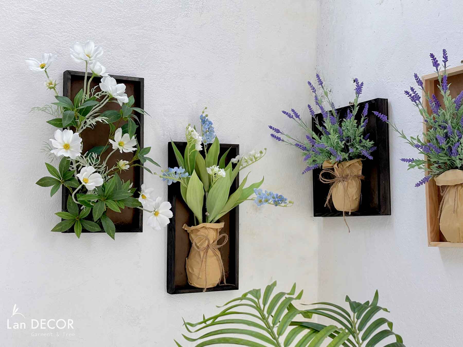 Tranh bộ treo tường- Tranh treo tường hoa nghệ thuật, tinh tế