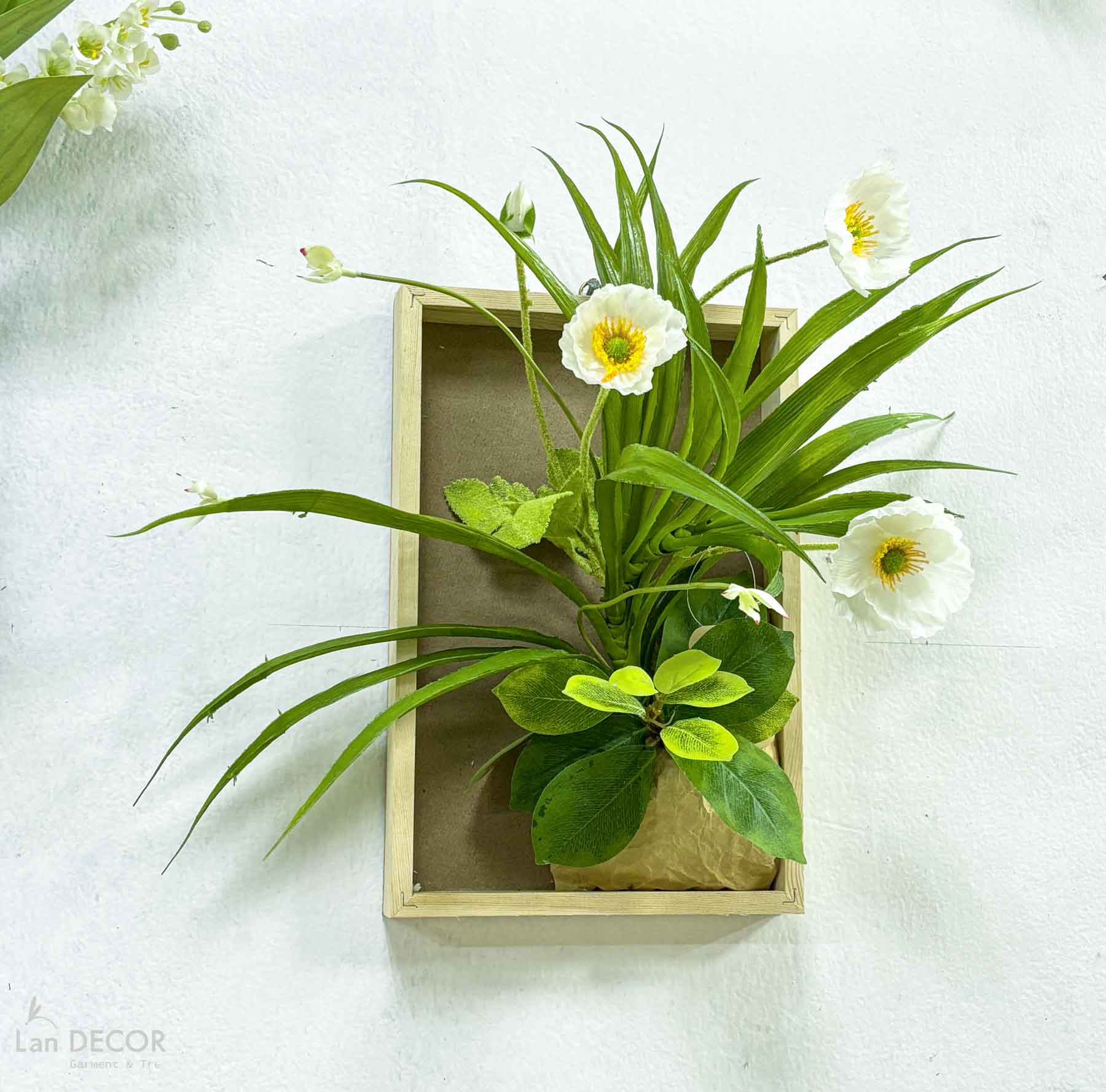 Tranh Hoa Treo Tường Decor Cửa Hiệu- KTH032 (20x30cm)