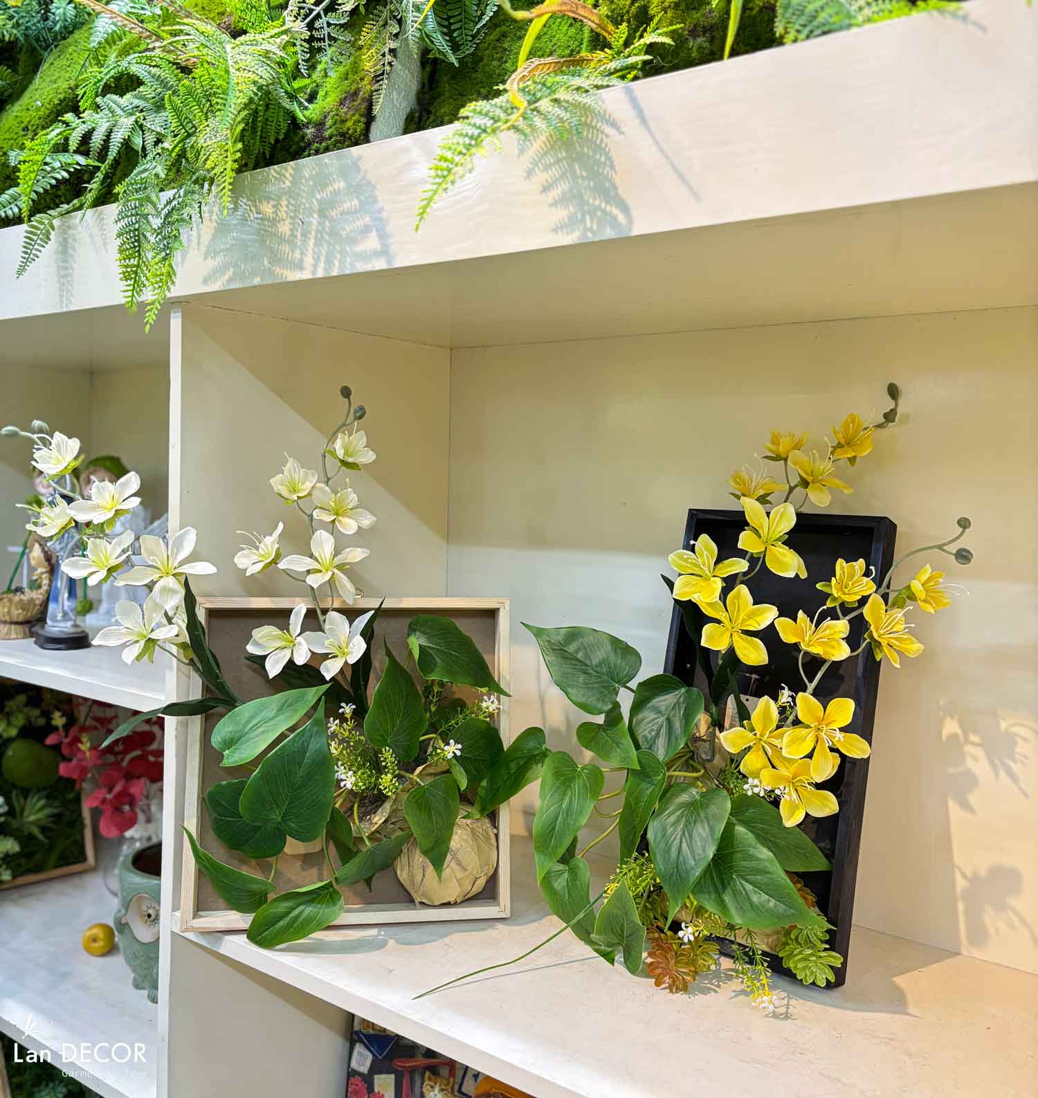 Tranh hoa treo tường phong cách hiện đại- KTH031 (20x40cm)