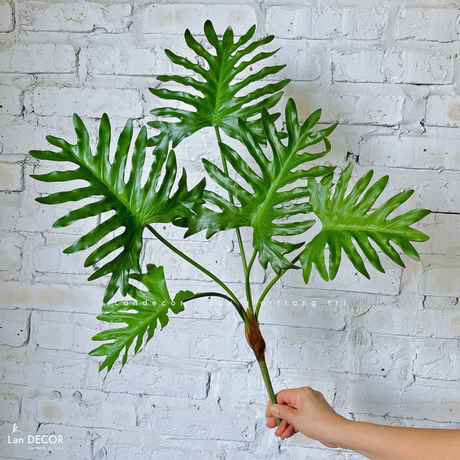 Cành Lá Giả- Cành Trầu Bà Thanh Xuân Thiết Kế Bồn Tiểu Cảnh Giả Xanh Tươi - HC1315