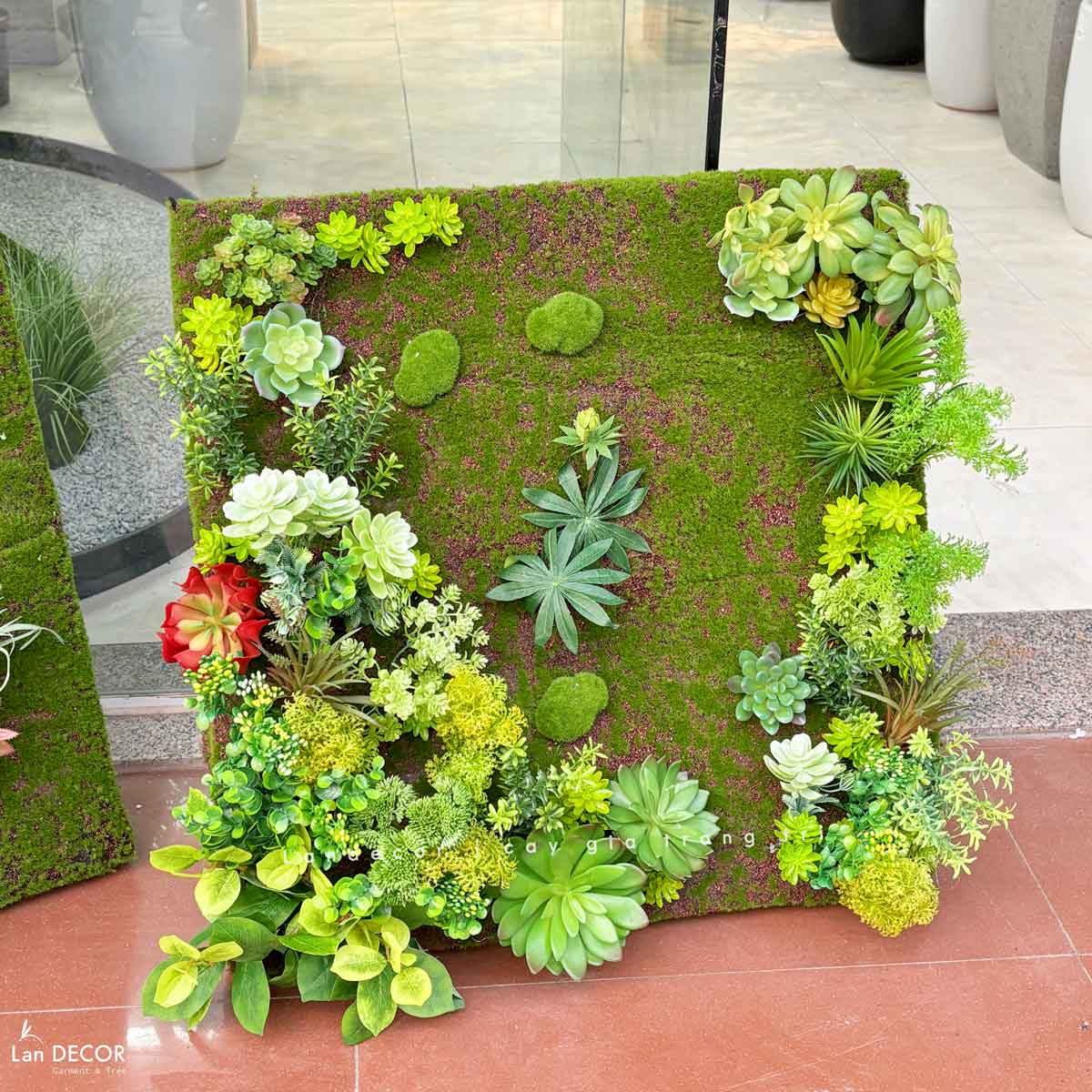 Tranh Rêu Thiết Kế- Tranh Rêu Treo Tường Trang Trí Không Gian, Điểm Nhấn Độc Đáo (60x60cm)- KTR019